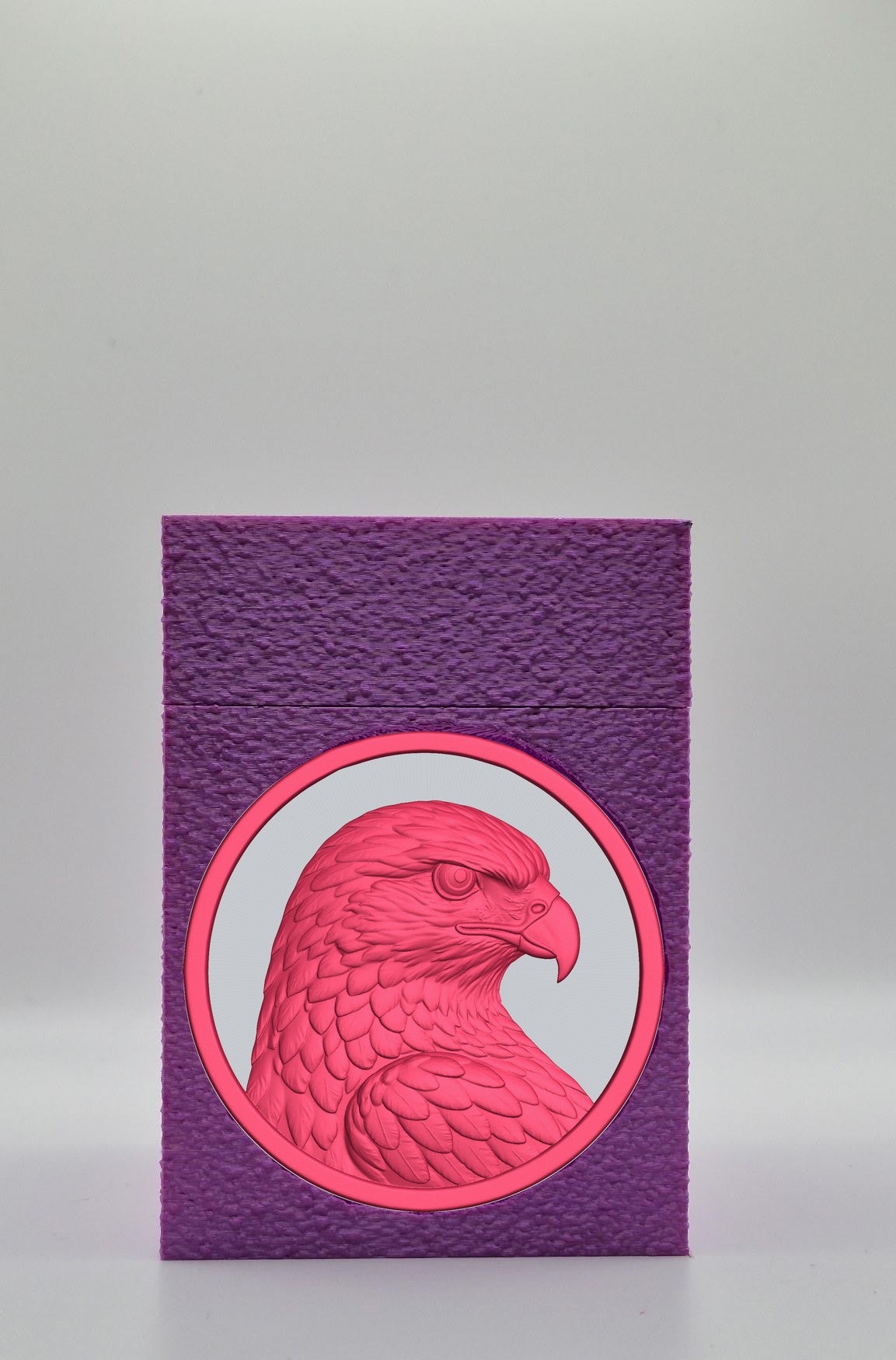 Eagle Card Box — Purple