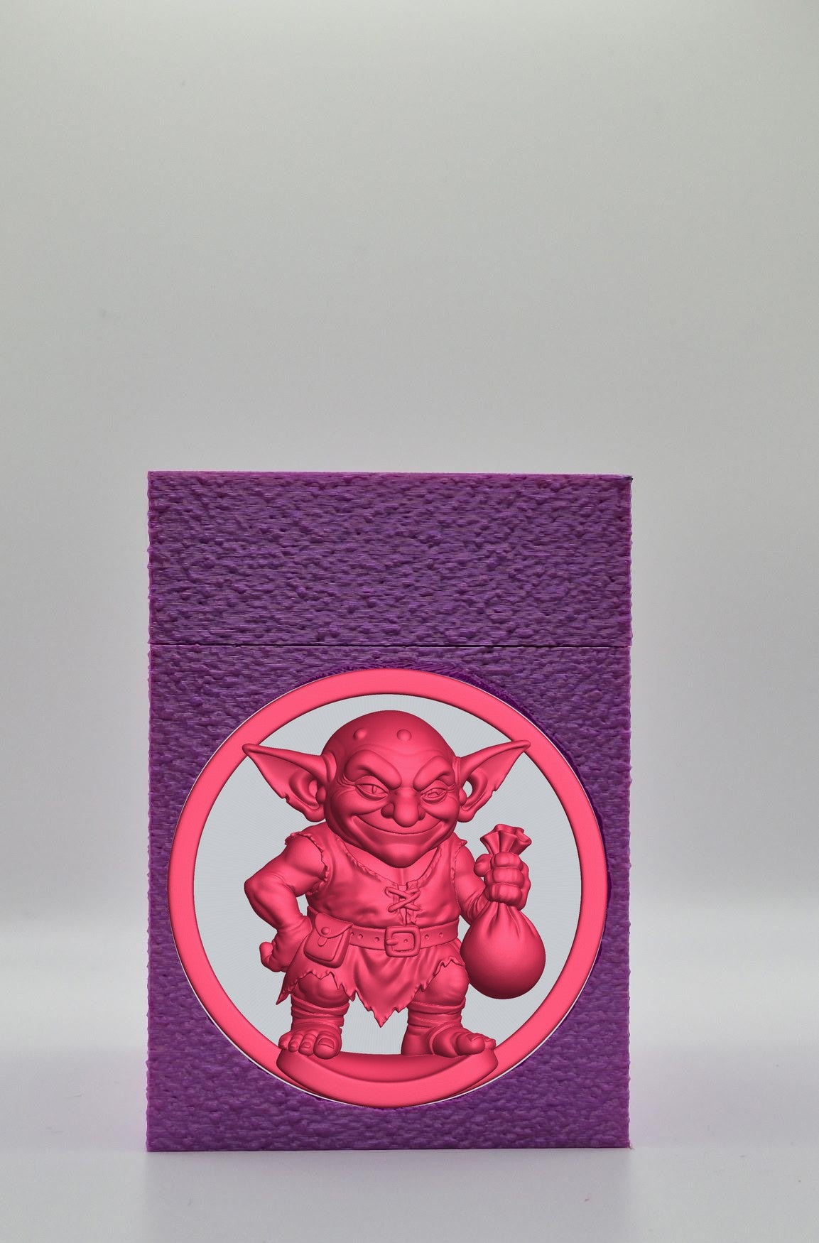 Greedy Goblin Card Box — Purple