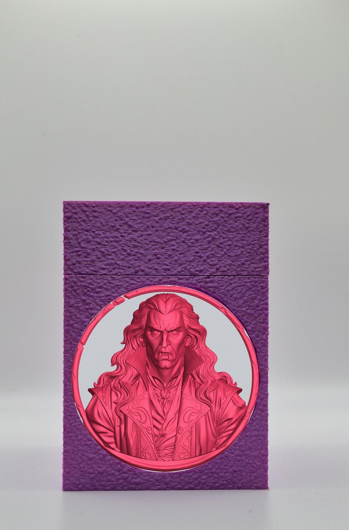 Gothic Vampire Card Box — Purple