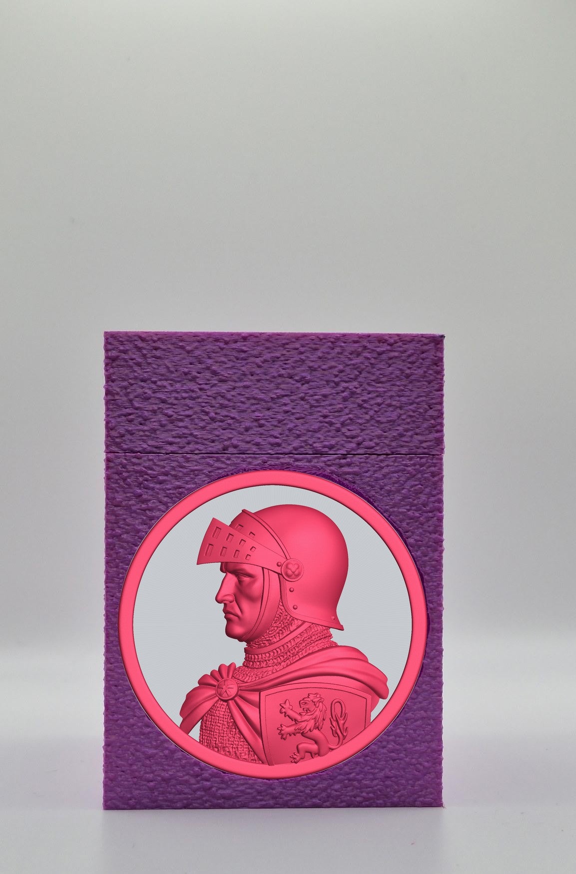 Knight Card Box — Purple