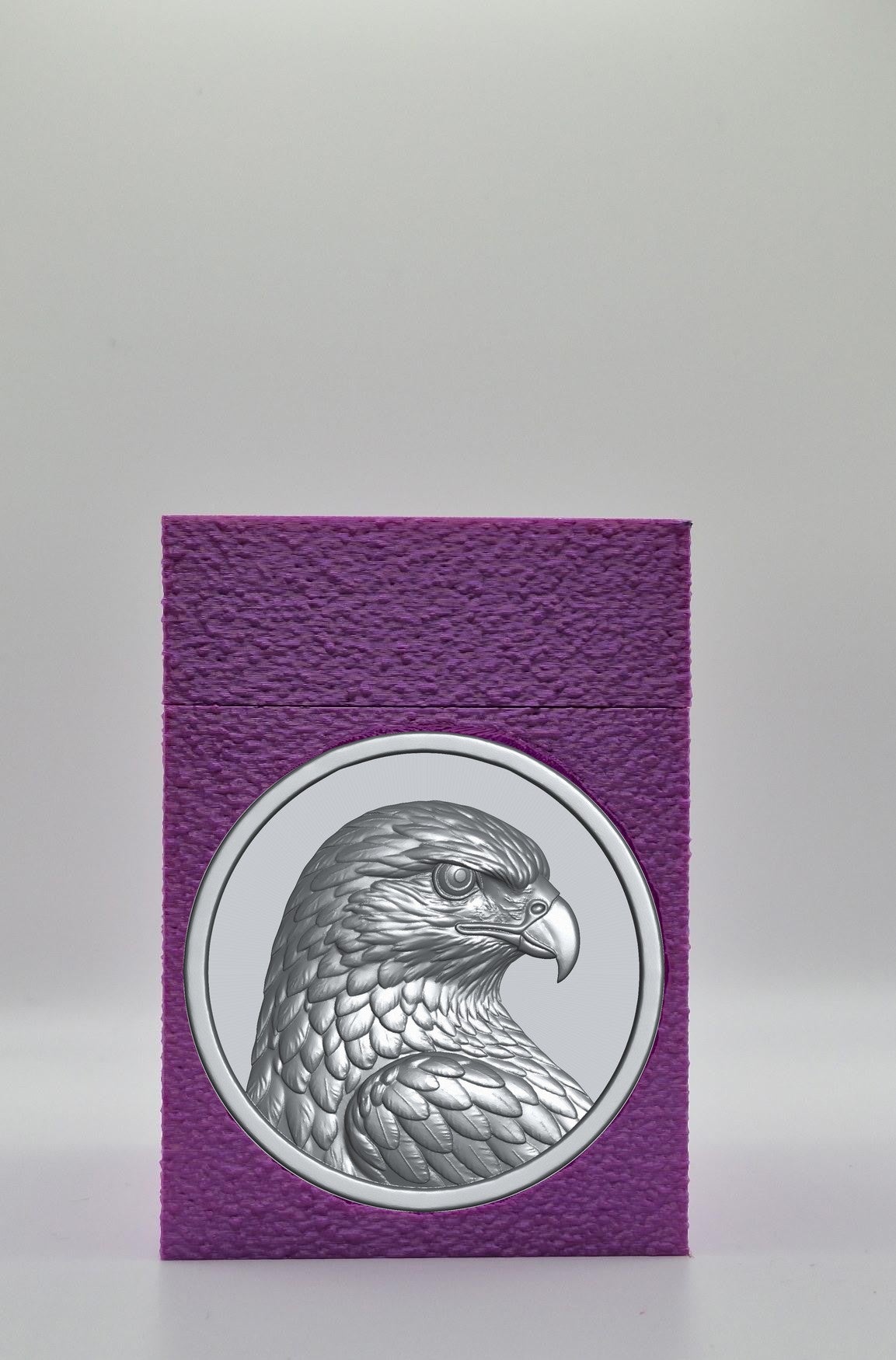 Eagle Card Box — Purple