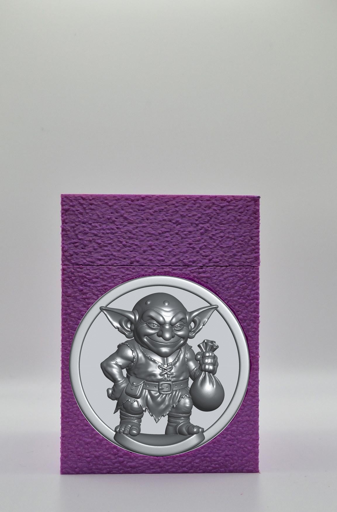 Greedy Goblin Card Box — Purple