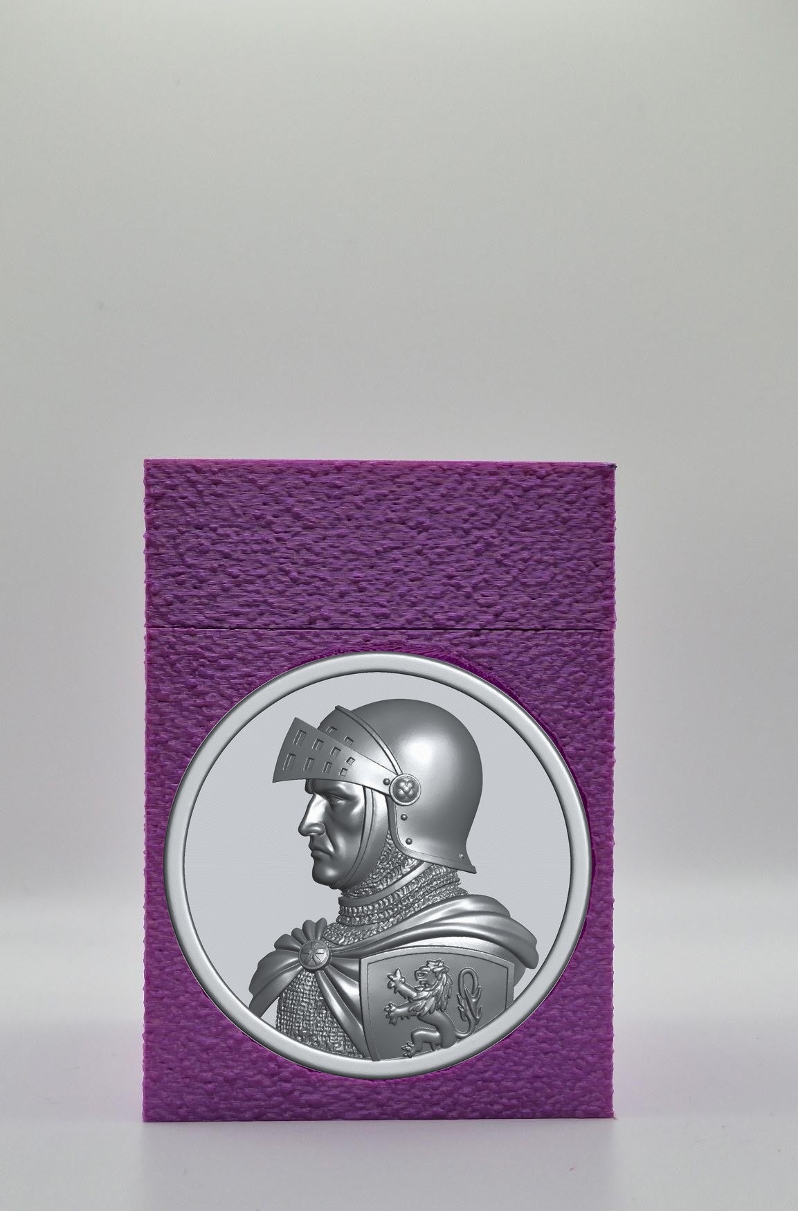 Knight Card Box — Purple