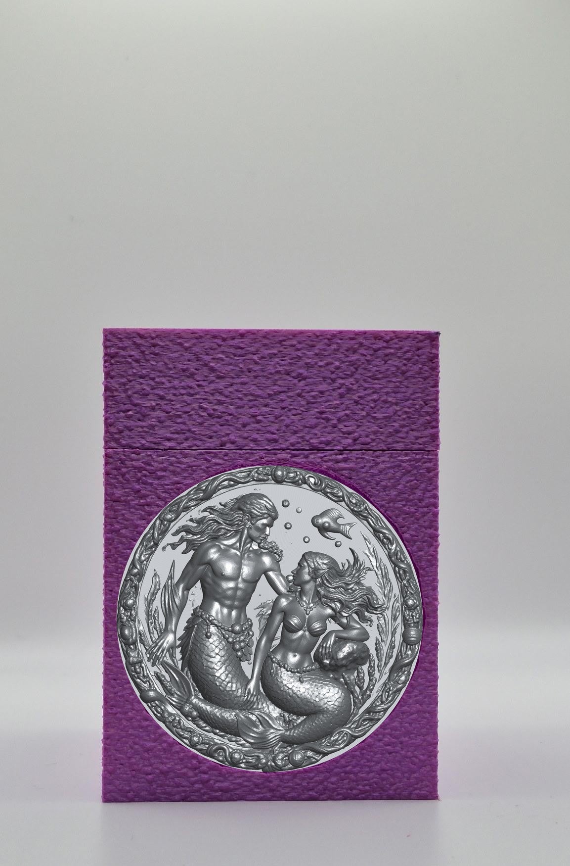 Merfolk Card Box — Purple
