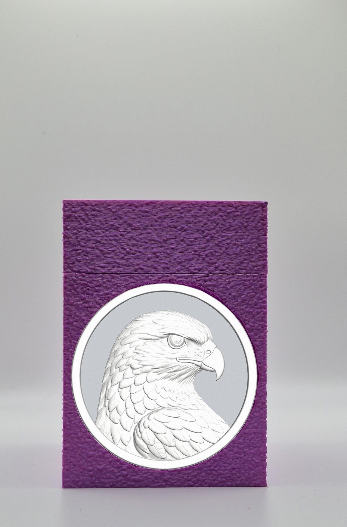 Eagle Card Box — Purple