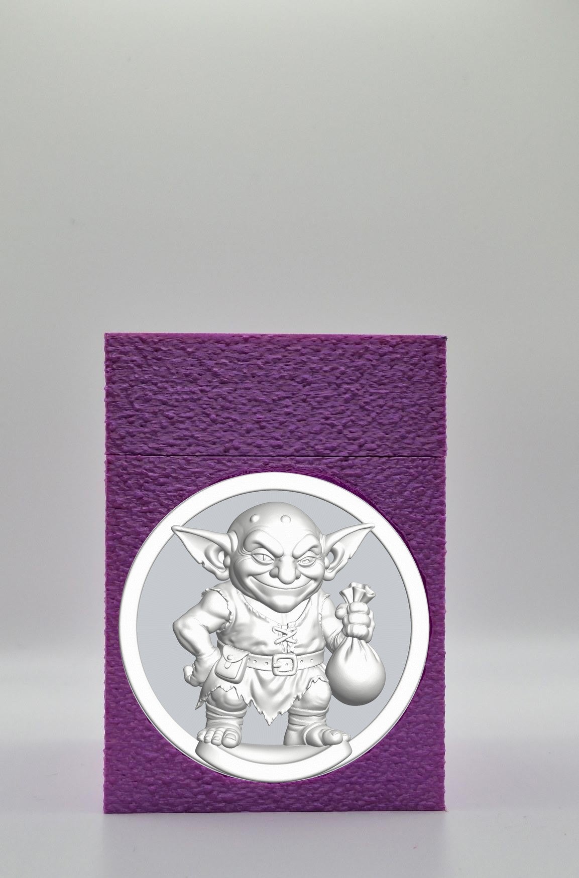 Greedy Goblin Card Box — Purple