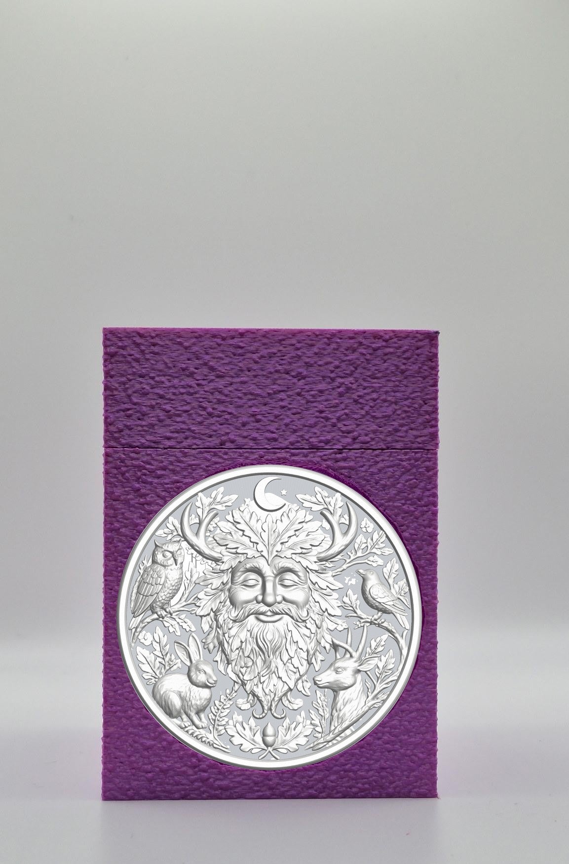 Tree Spirit Card Box — Purple