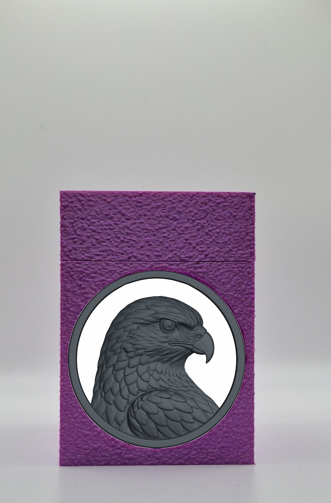 Eagle Card Box — Purple