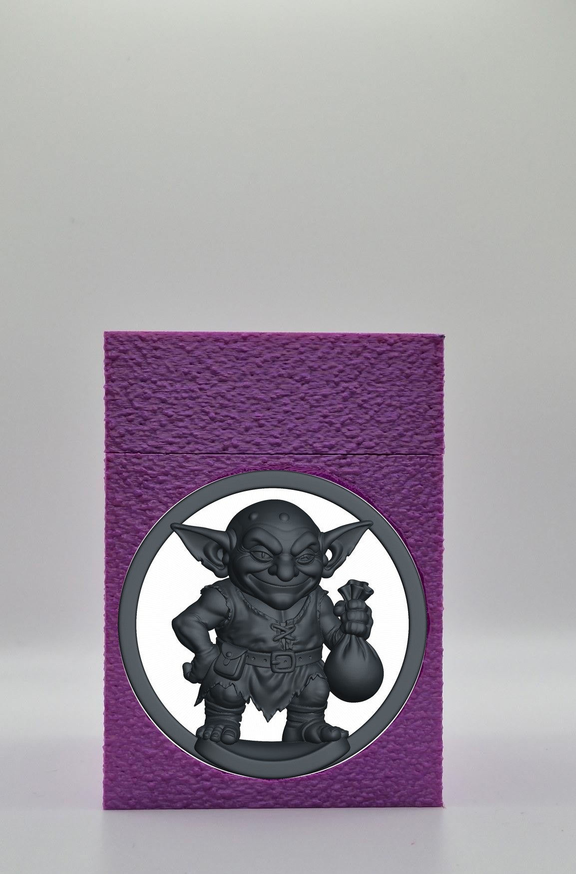 Greedy Goblin Card Box — Purple