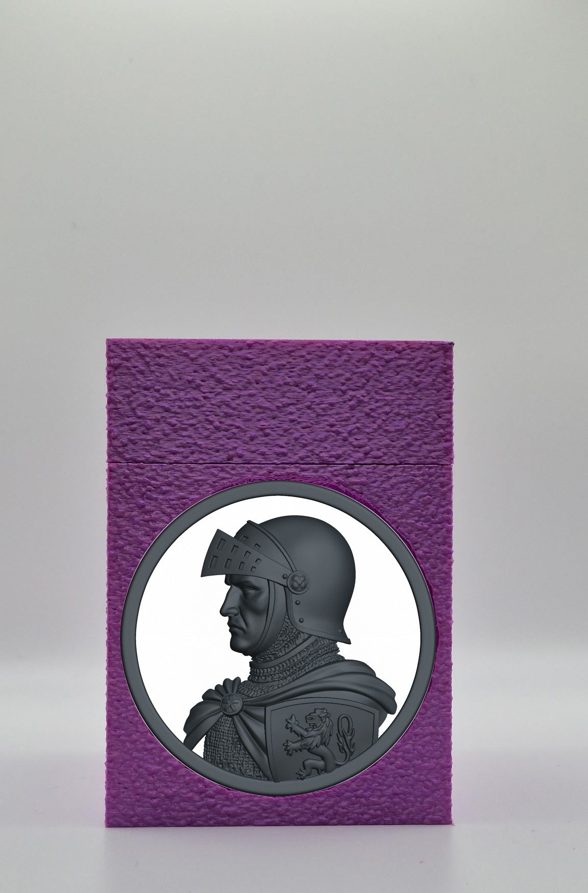Knight Card Box — Purple
