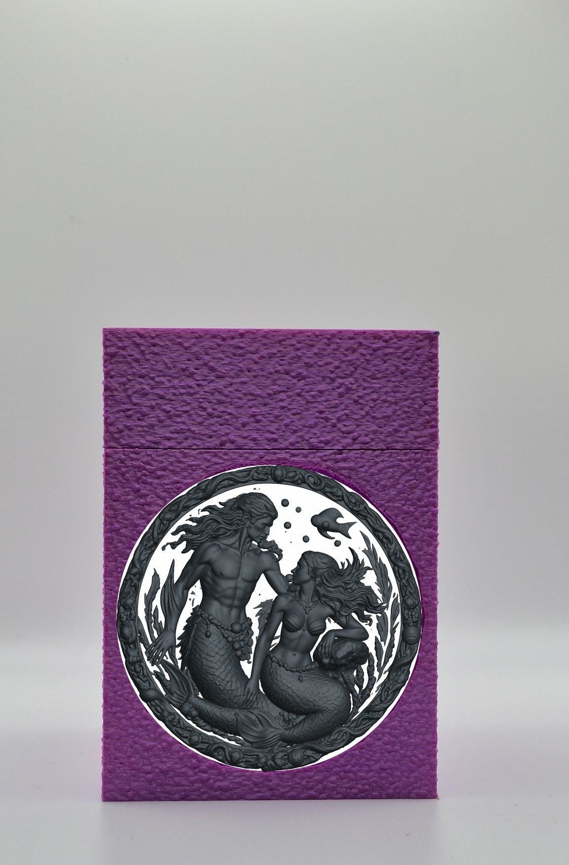 Merfolk Card Box — Purple