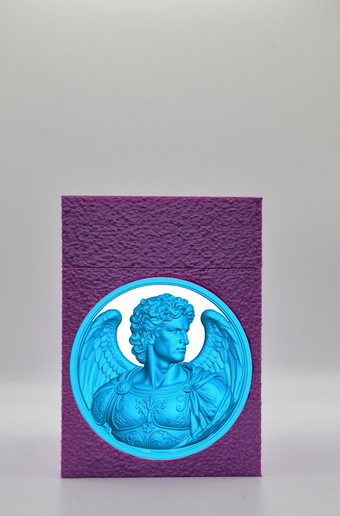 Angel Card Box — Purple