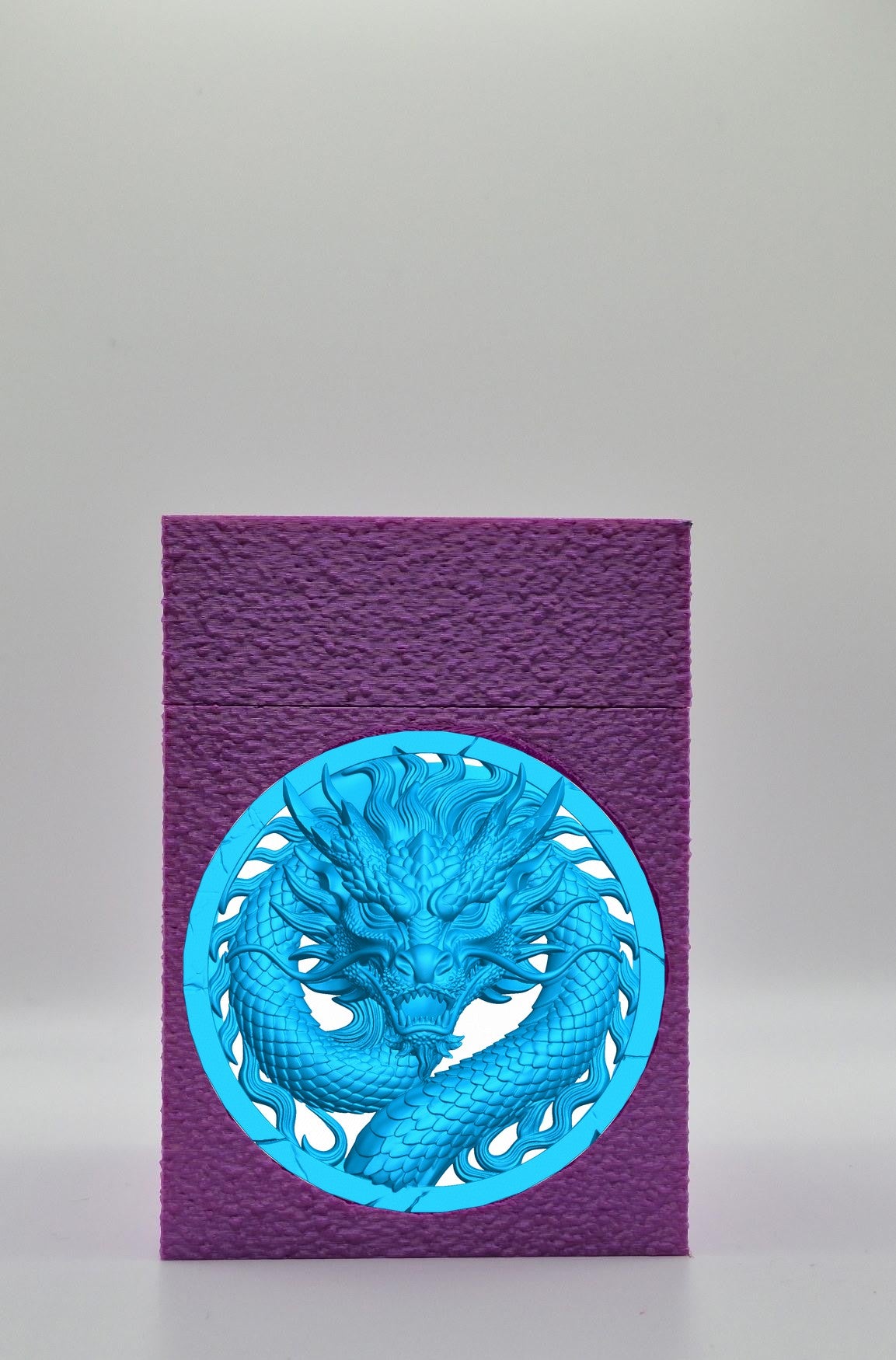 Dragon Card Box — Purple