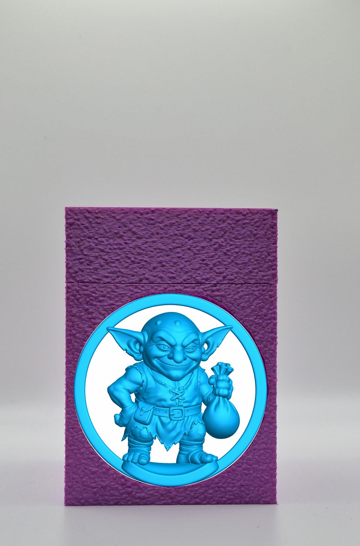 Greedy Goblin Card Box — Purple