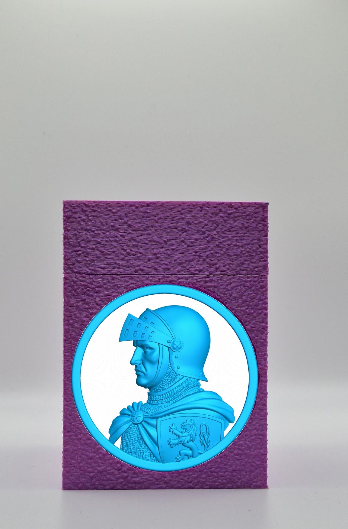 Knight Card Box — Purple