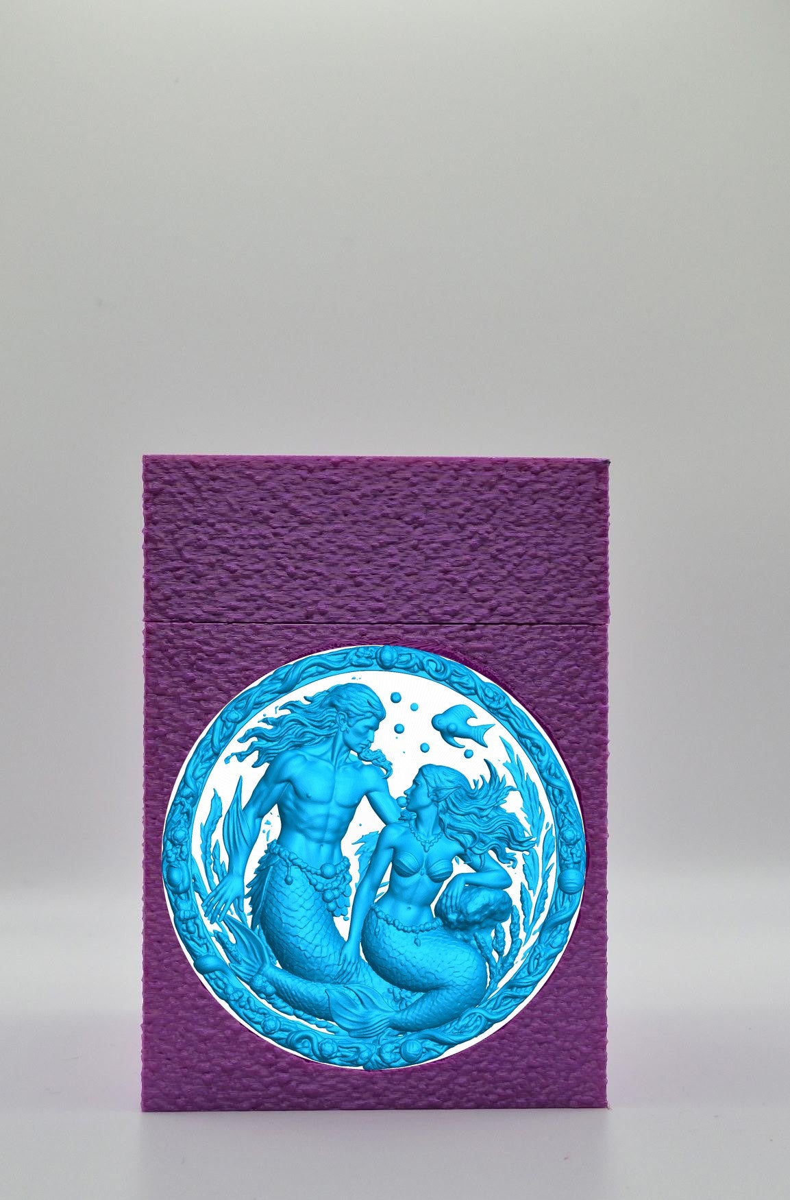 Merfolk Card Box — Purple