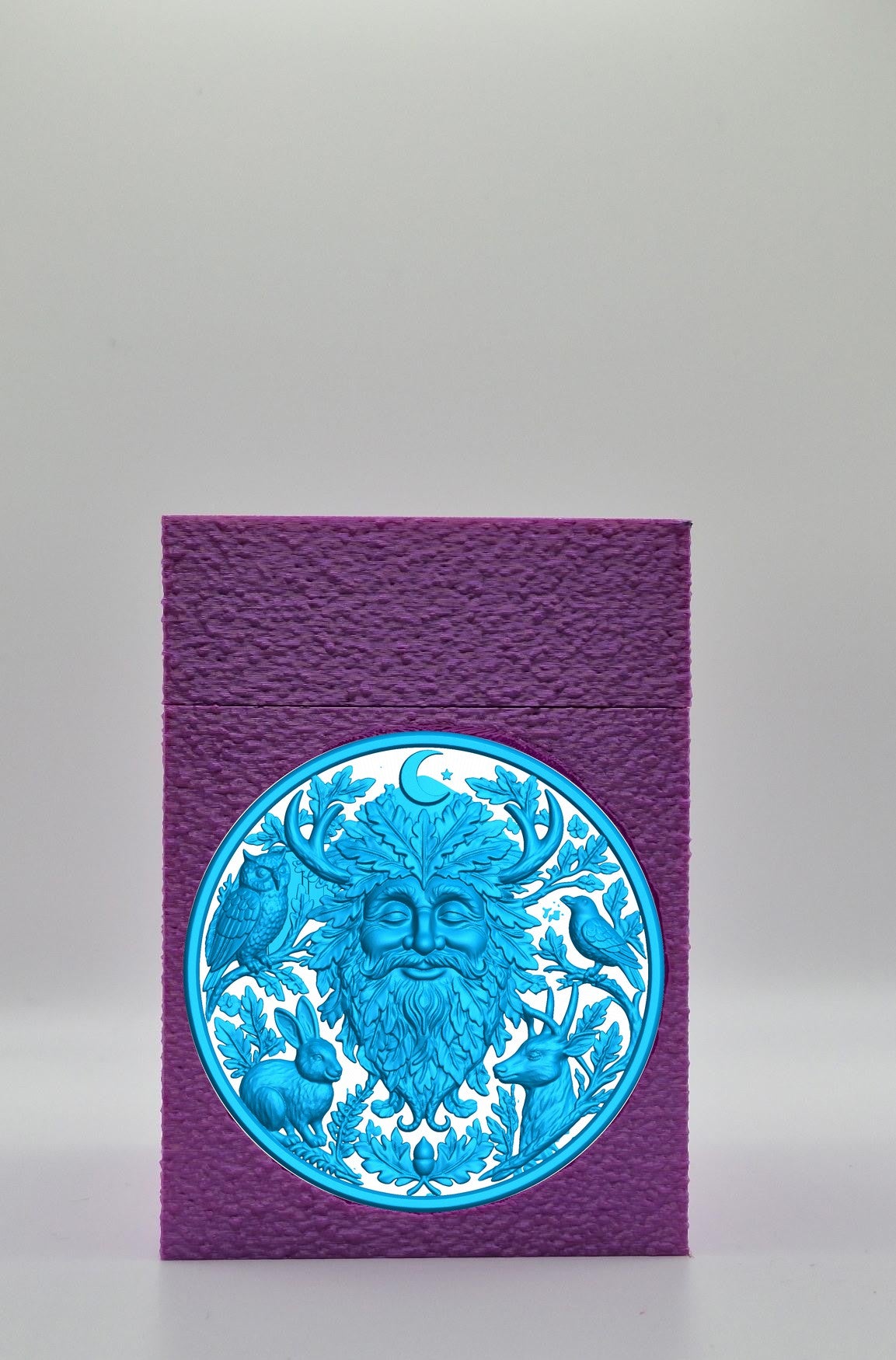 Tree Spirit Card Box — Purple