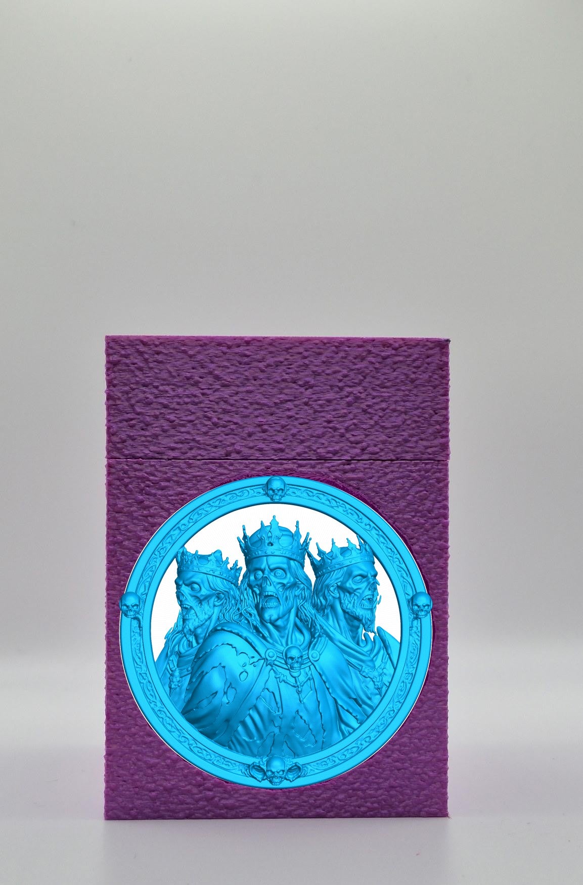 Zombie King Card Box — Purple