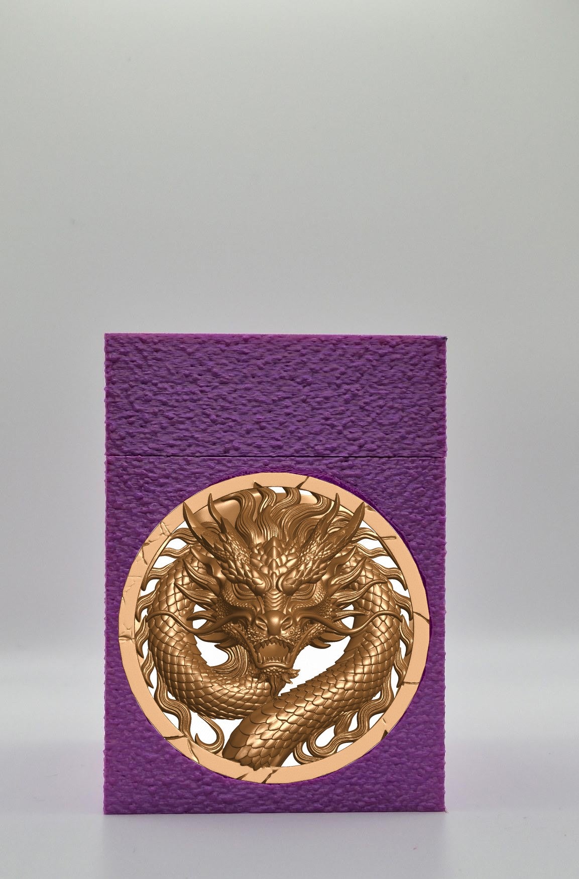 Dragon Card Box — Purple