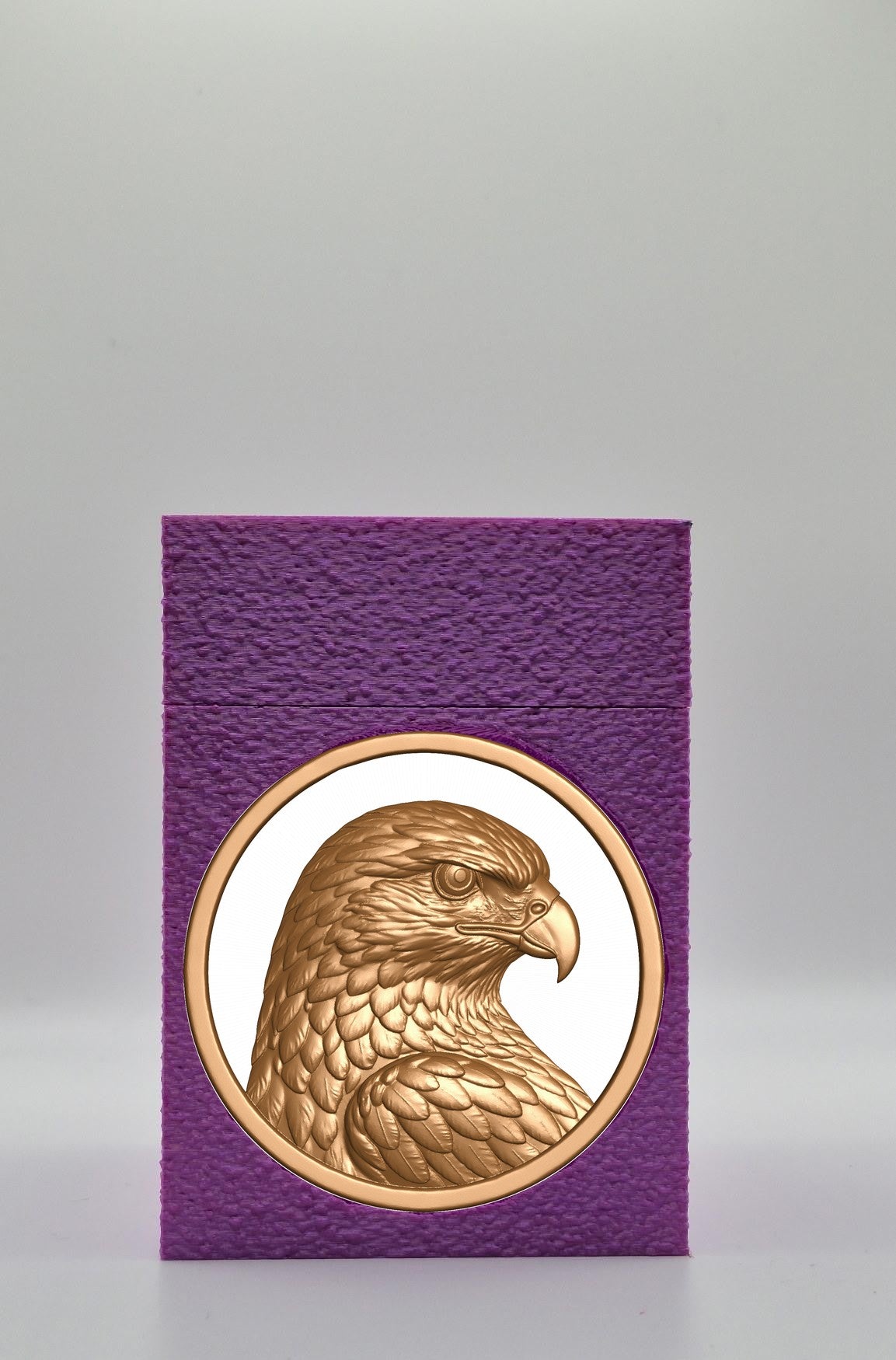 Eagle Card Box — Purple