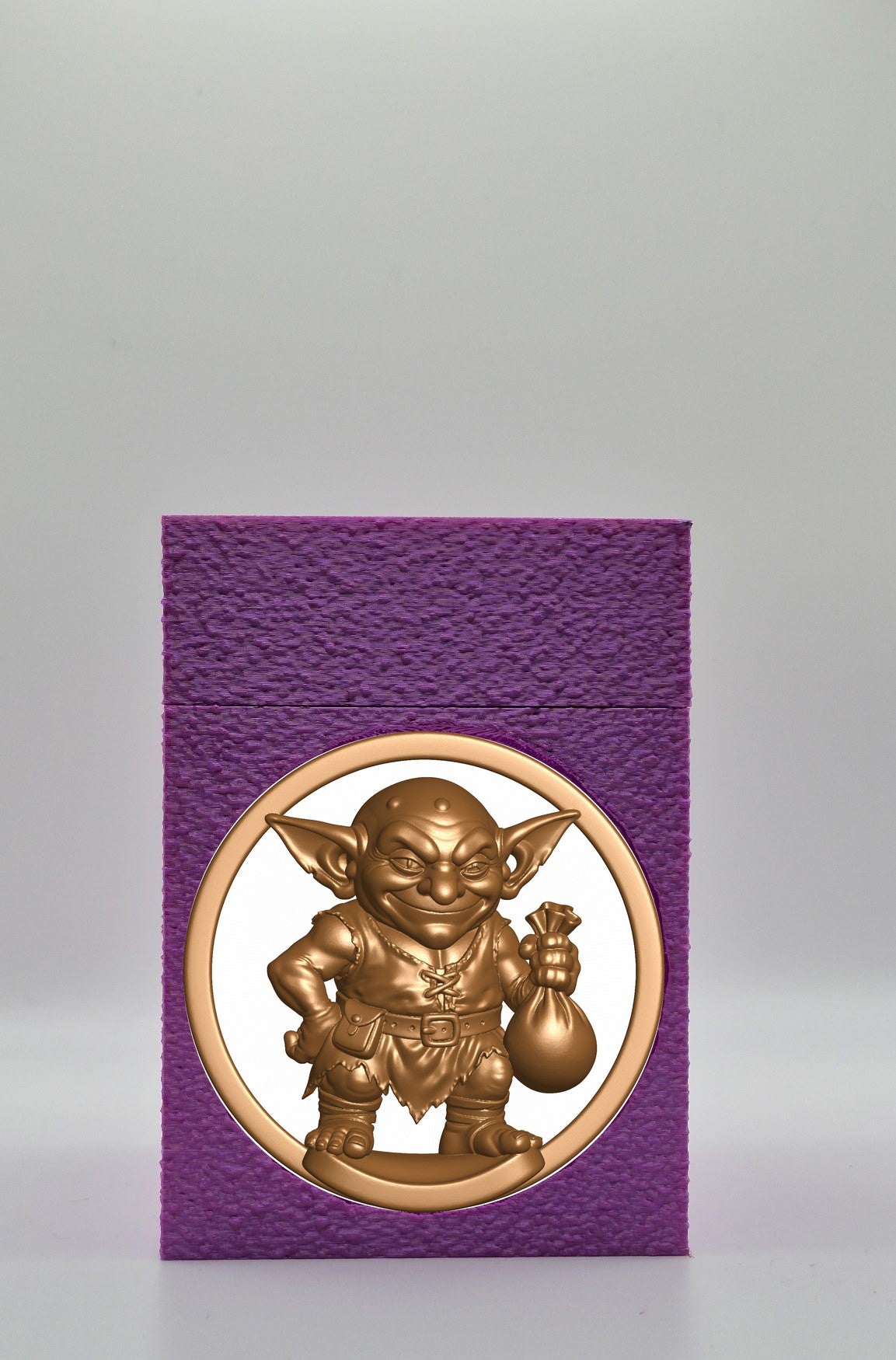 Greedy Goblin Card Box — Purple
