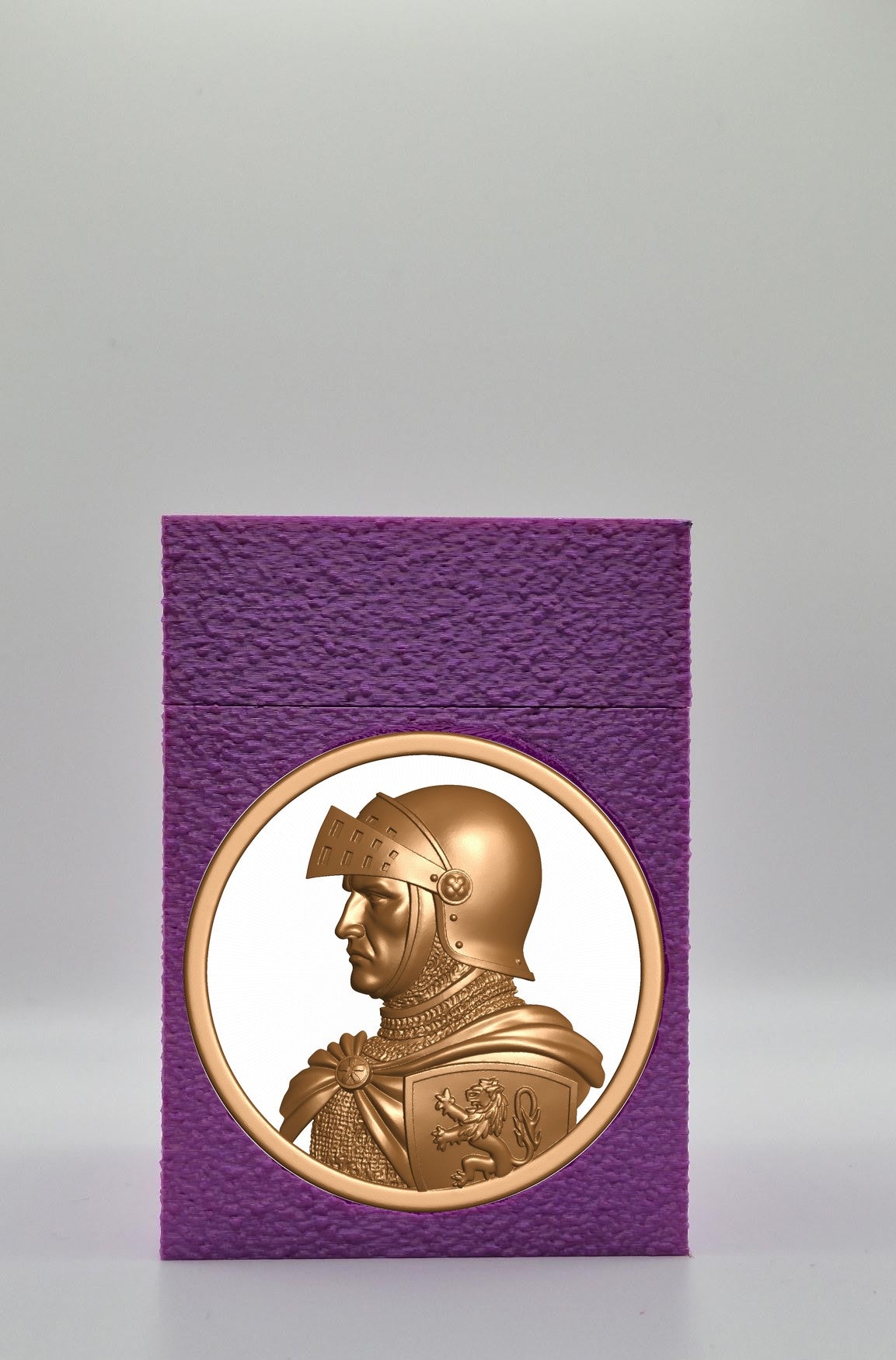 Knight Card Box — Purple