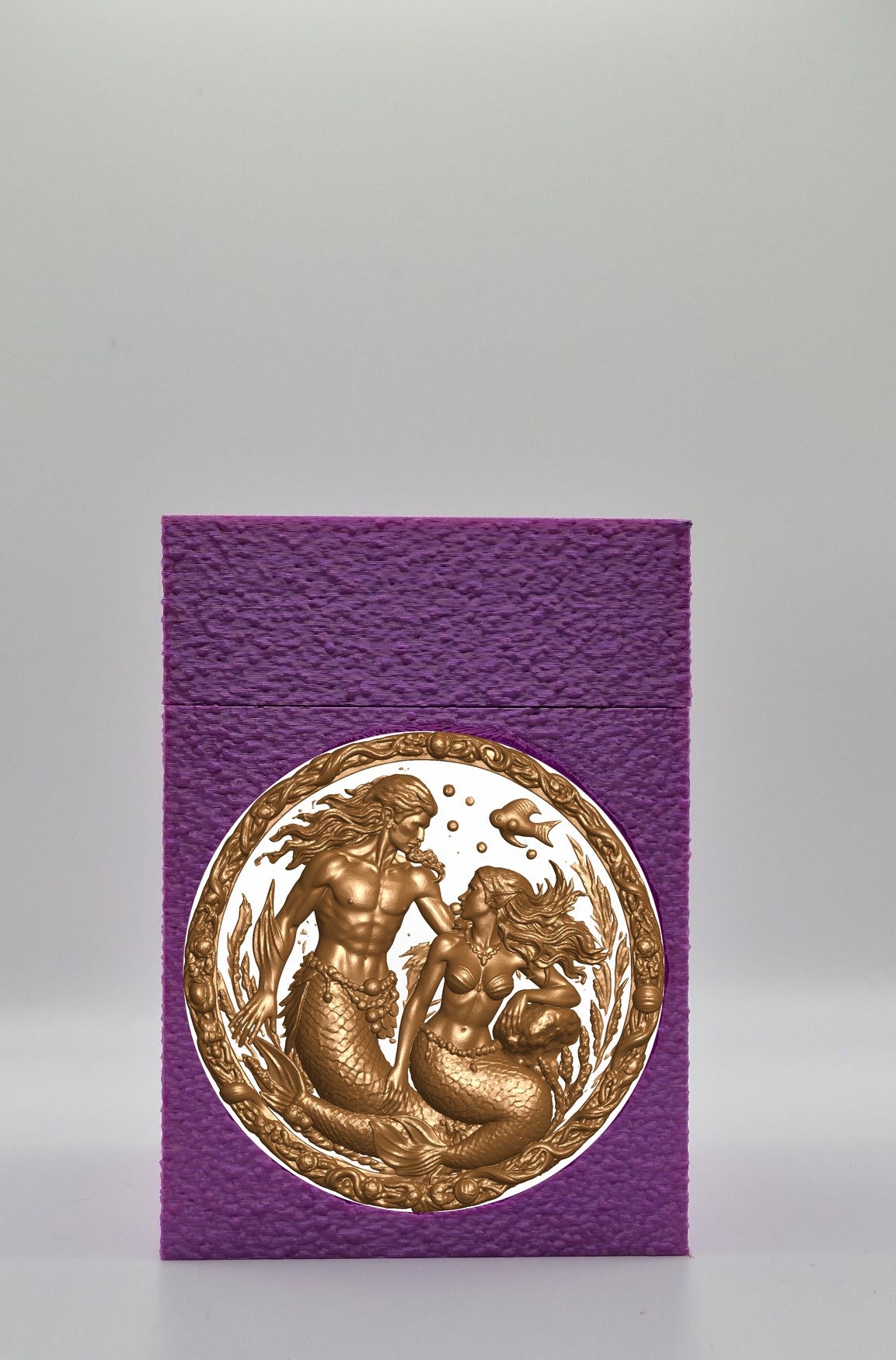 Merfolk Card Box — Purple