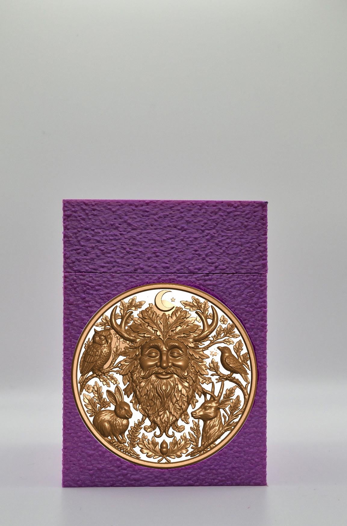 Tree Spirit Card Box — Purple