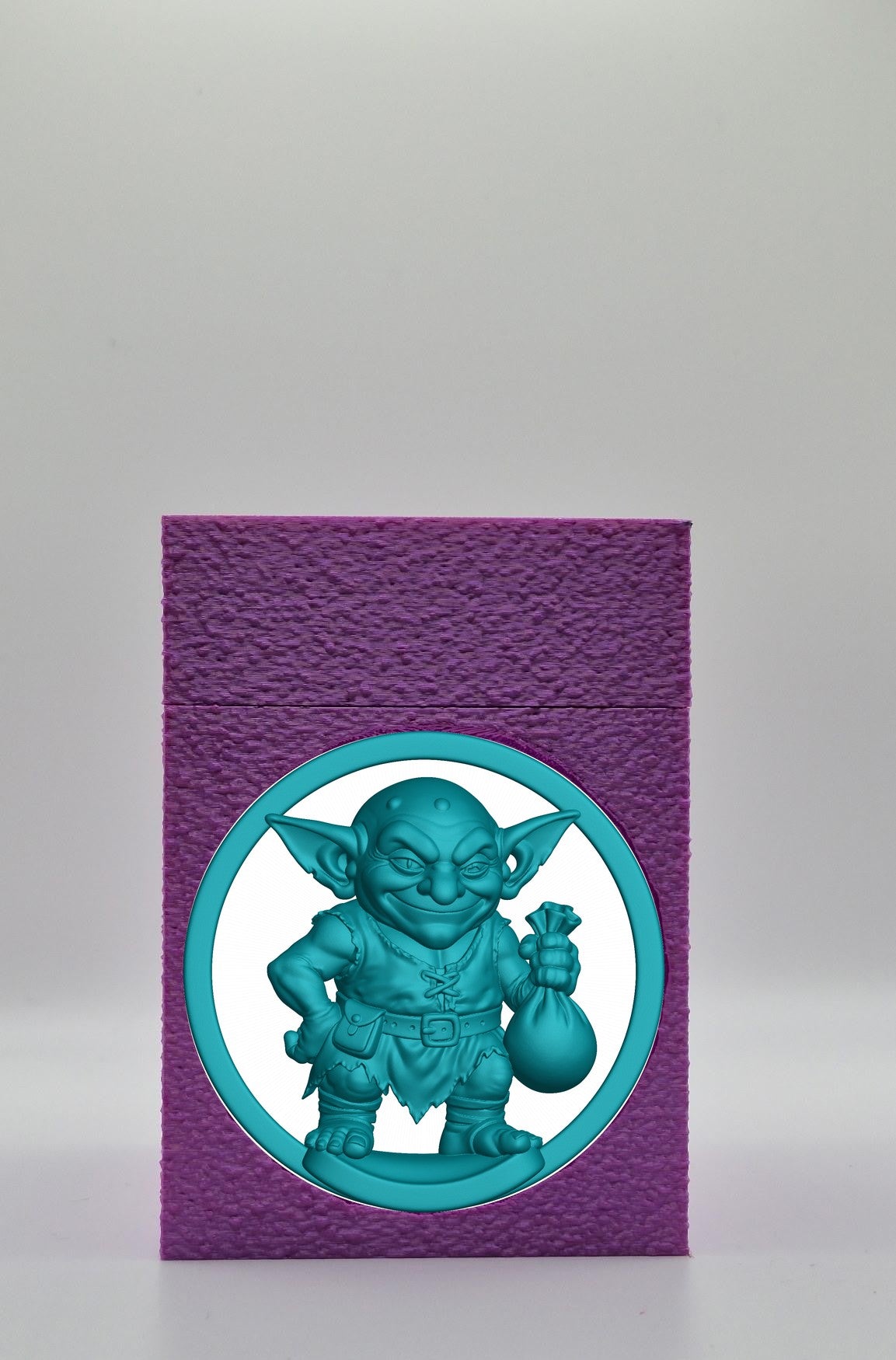 Greedy Goblin Card Box — Purple