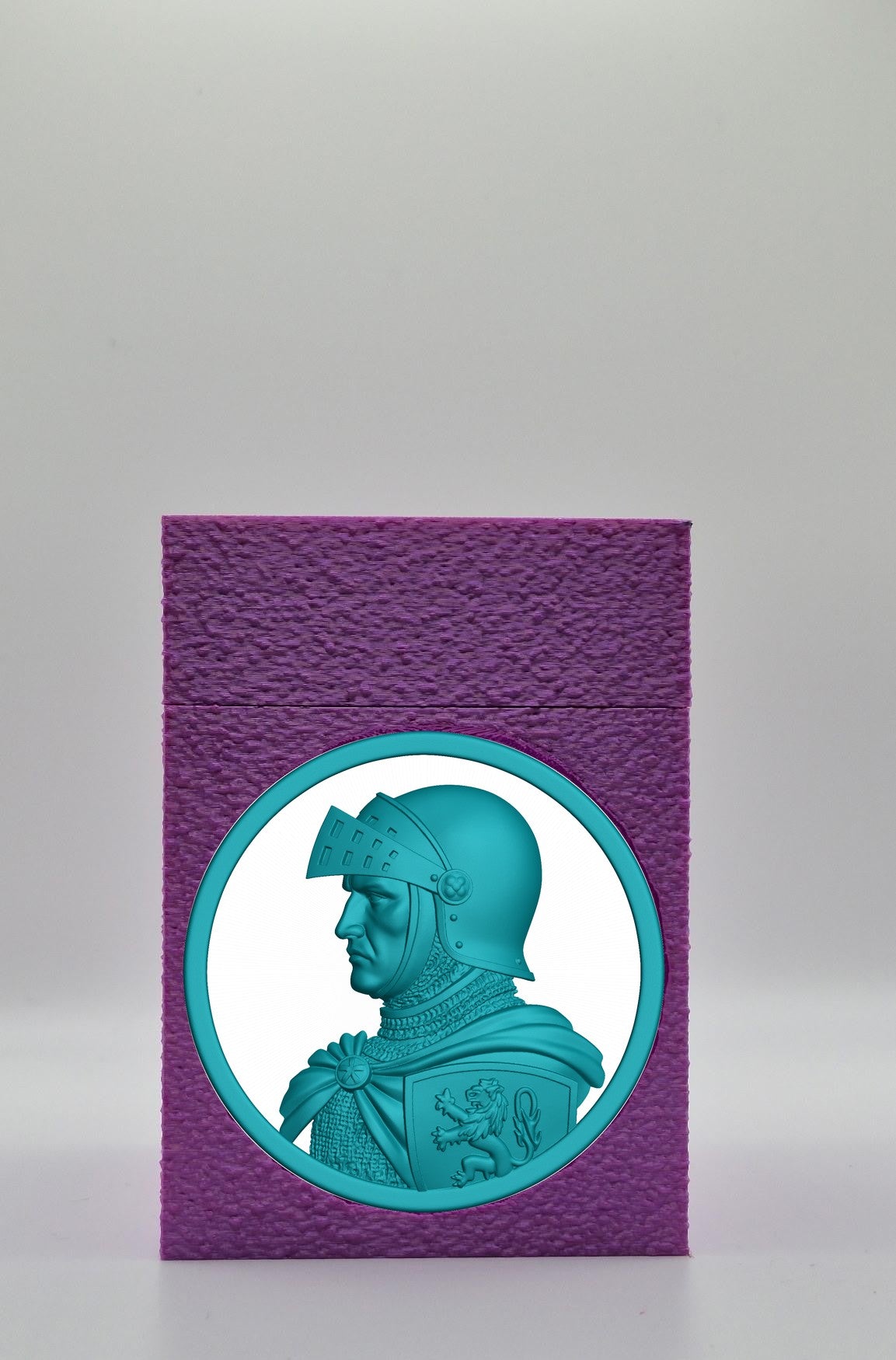 Knight Card Box — Purple