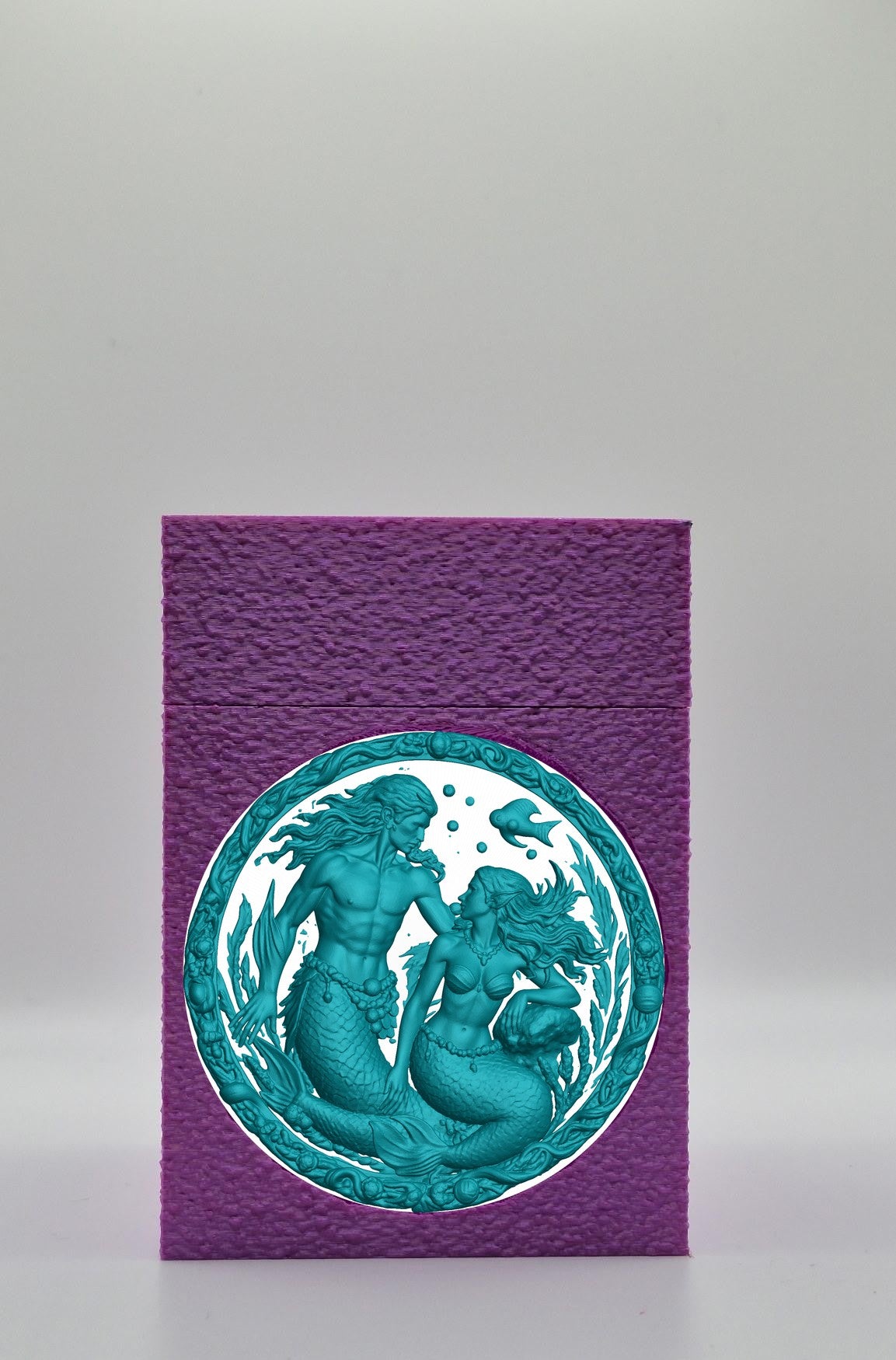 Merfolk Card Box — Purple