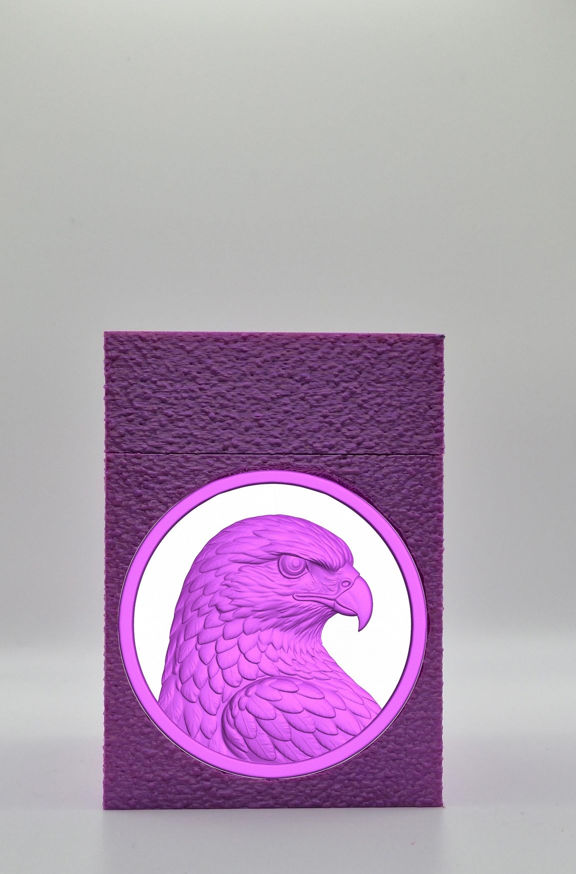 Eagle Card Box — Purple