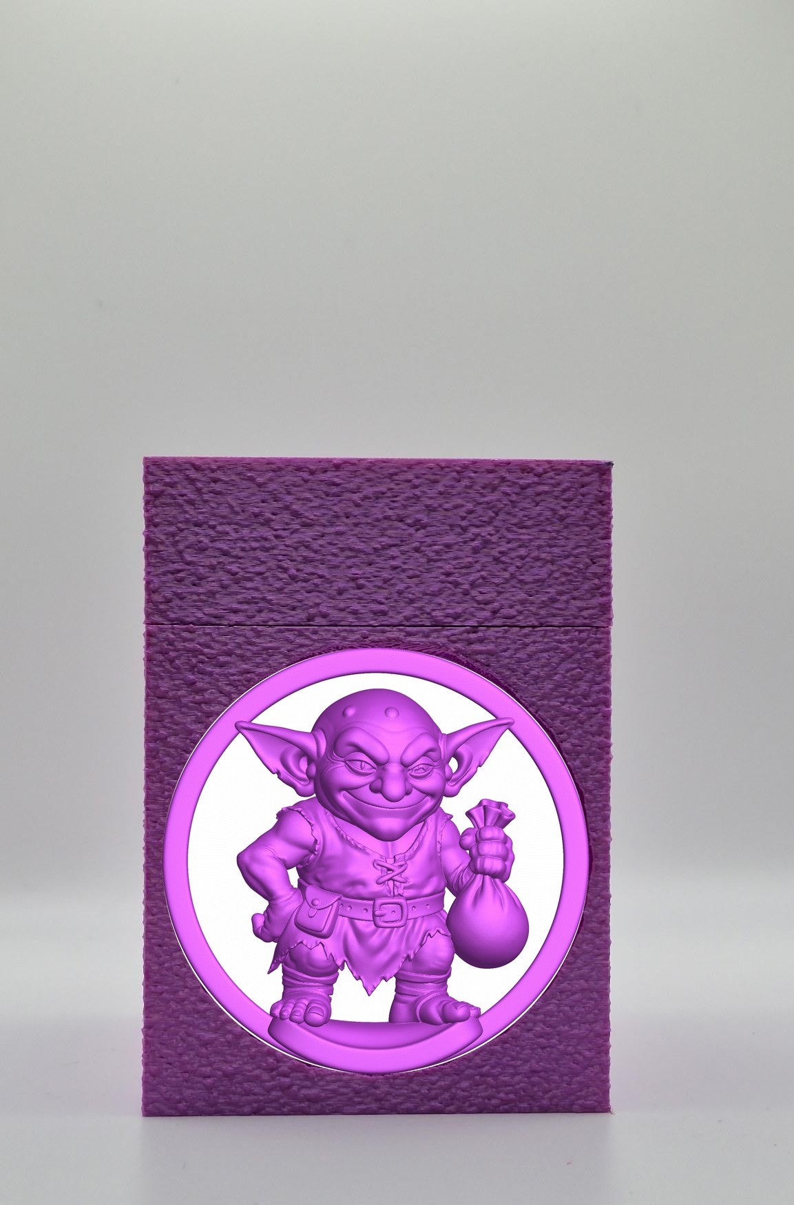 Greedy Goblin Card Box — Purple