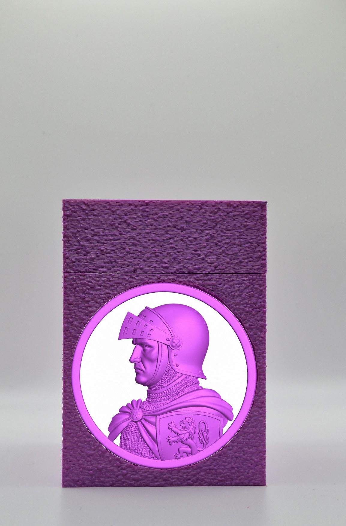 Knight Card Box — Purple