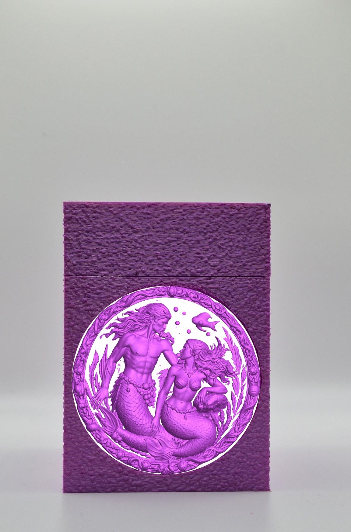 Merfolk Card Box — Purple