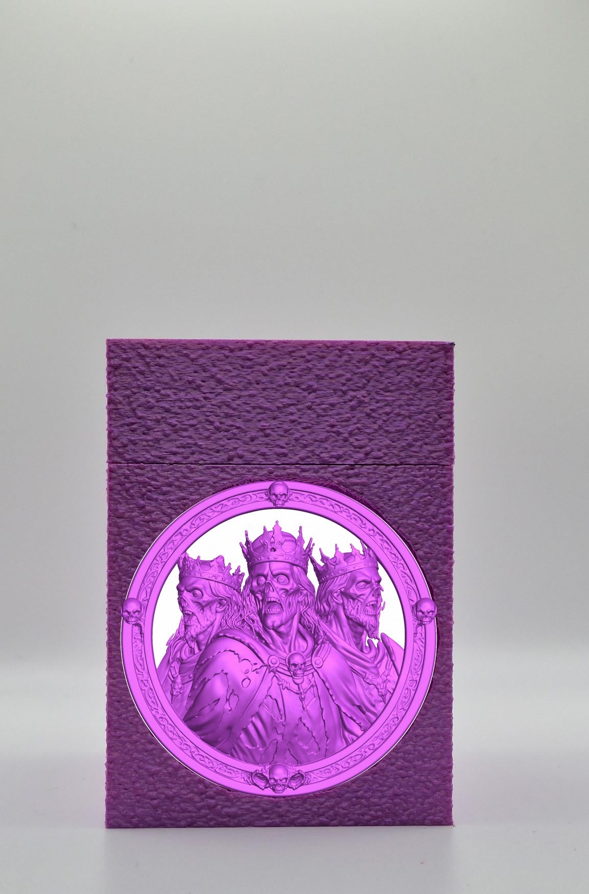 Zombie King Card Box — Purple