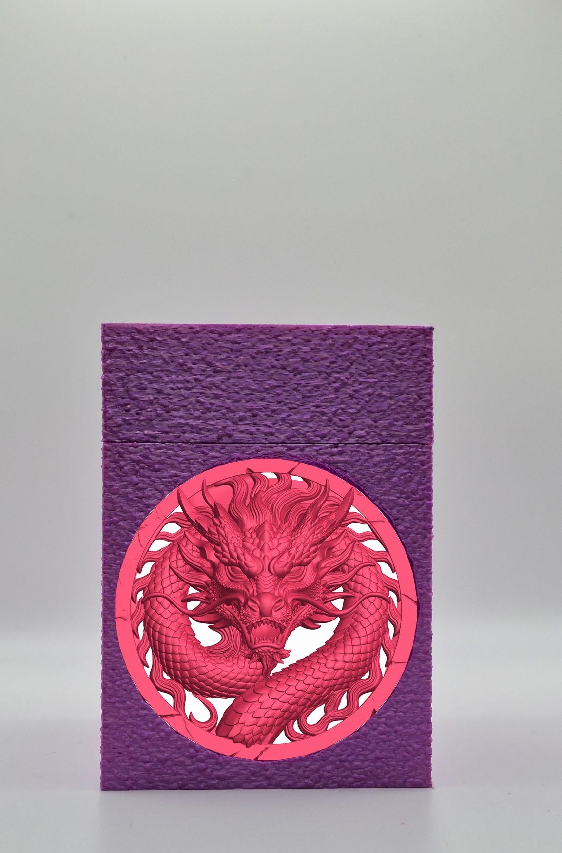 Dragon Card Box — Purple