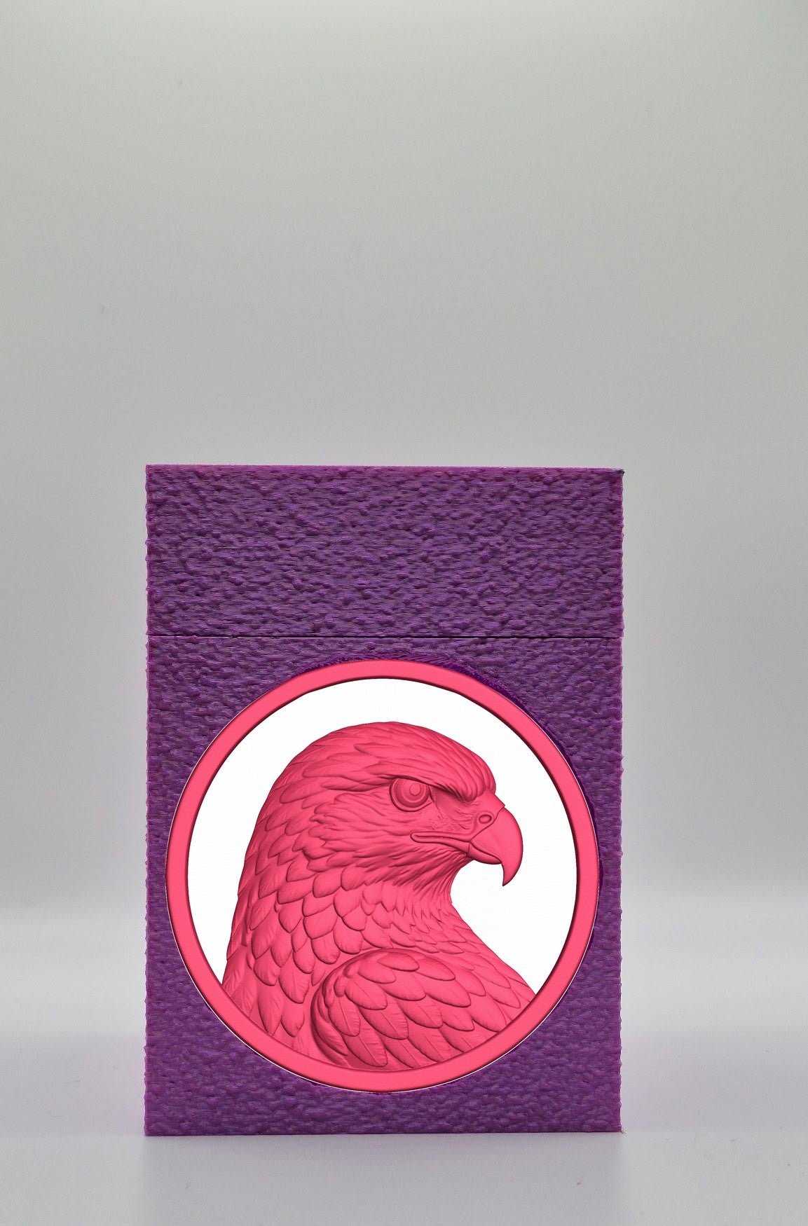 Eagle Card Box — Purple