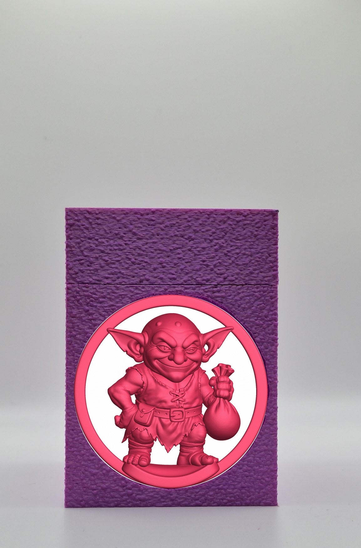 Greedy Goblin Card Box — Purple