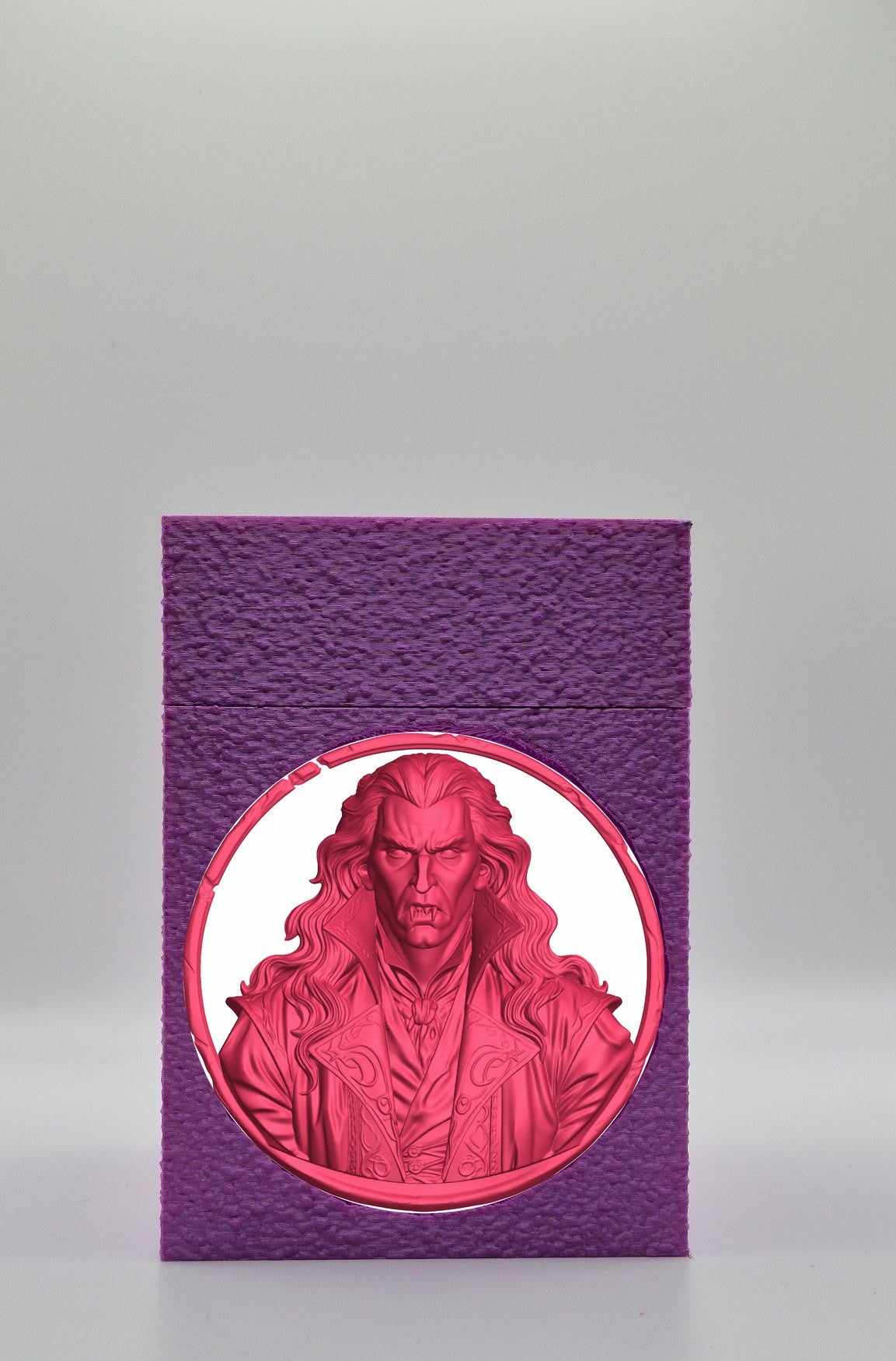 Gothic Vampire Card Box — Purple