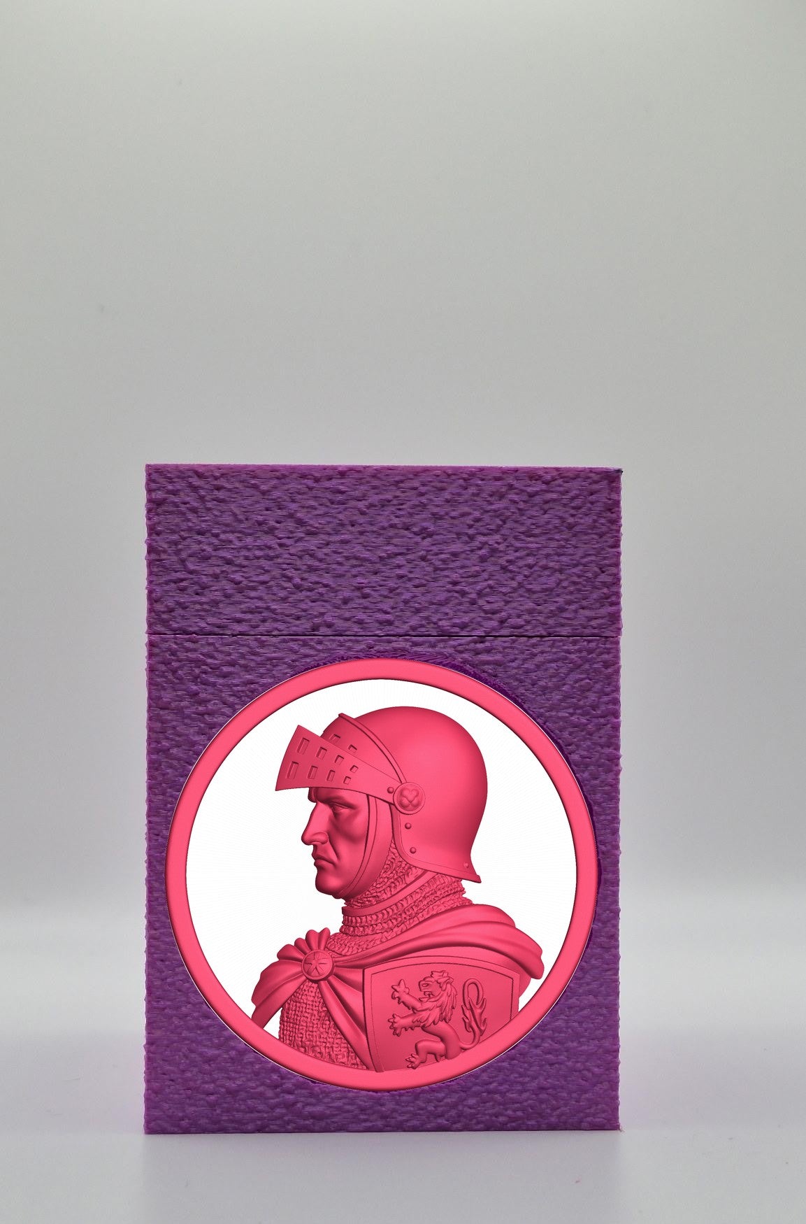 Knight Card Box — Purple