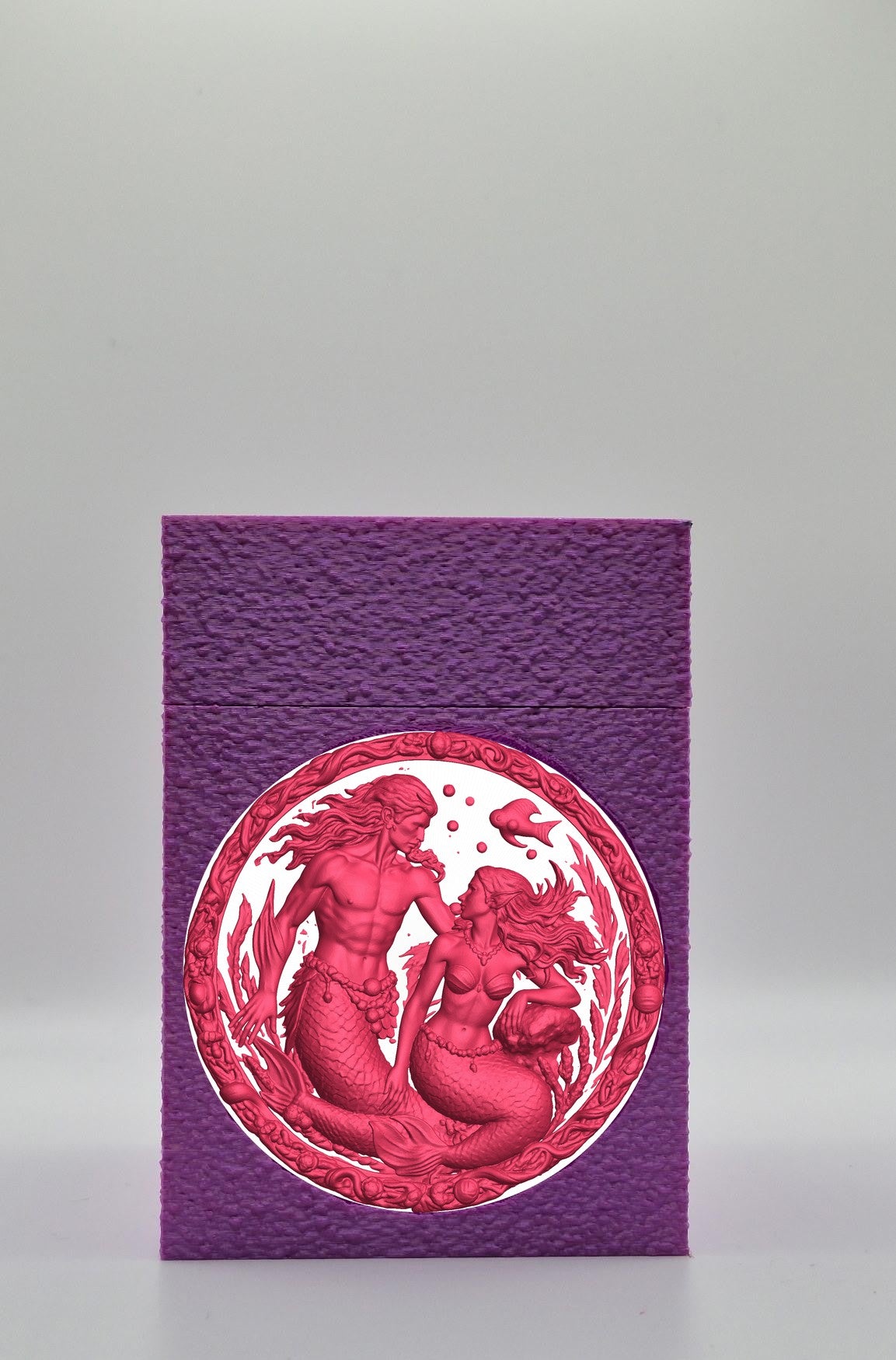 Merfolk Card Box — Purple