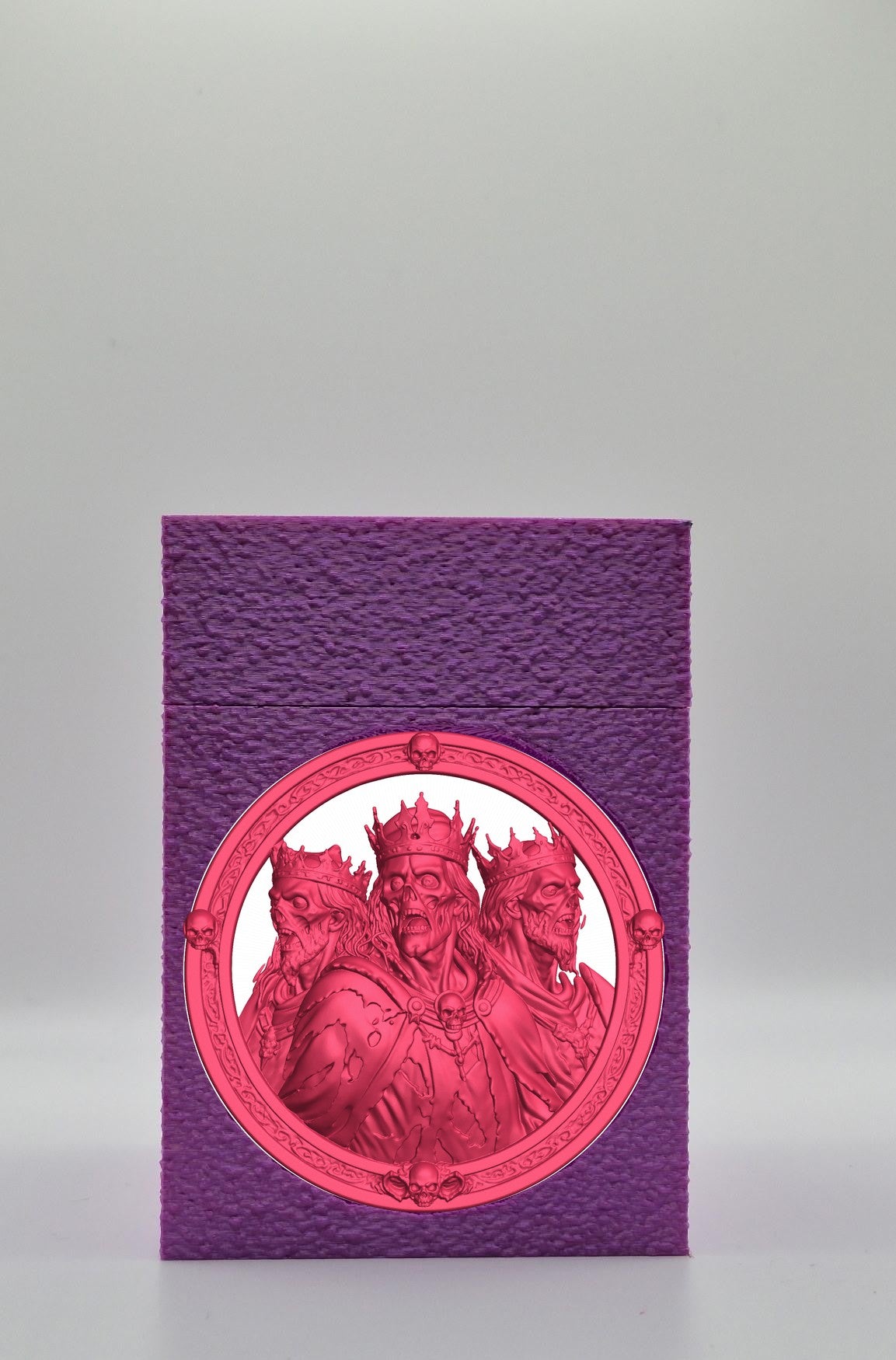 Zombie King Card Box — Purple