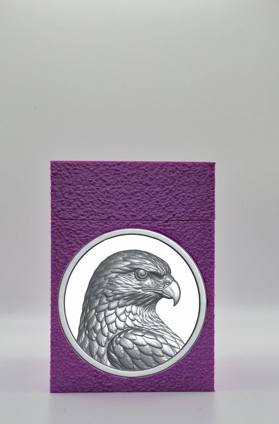 Eagle Card Box — Purple