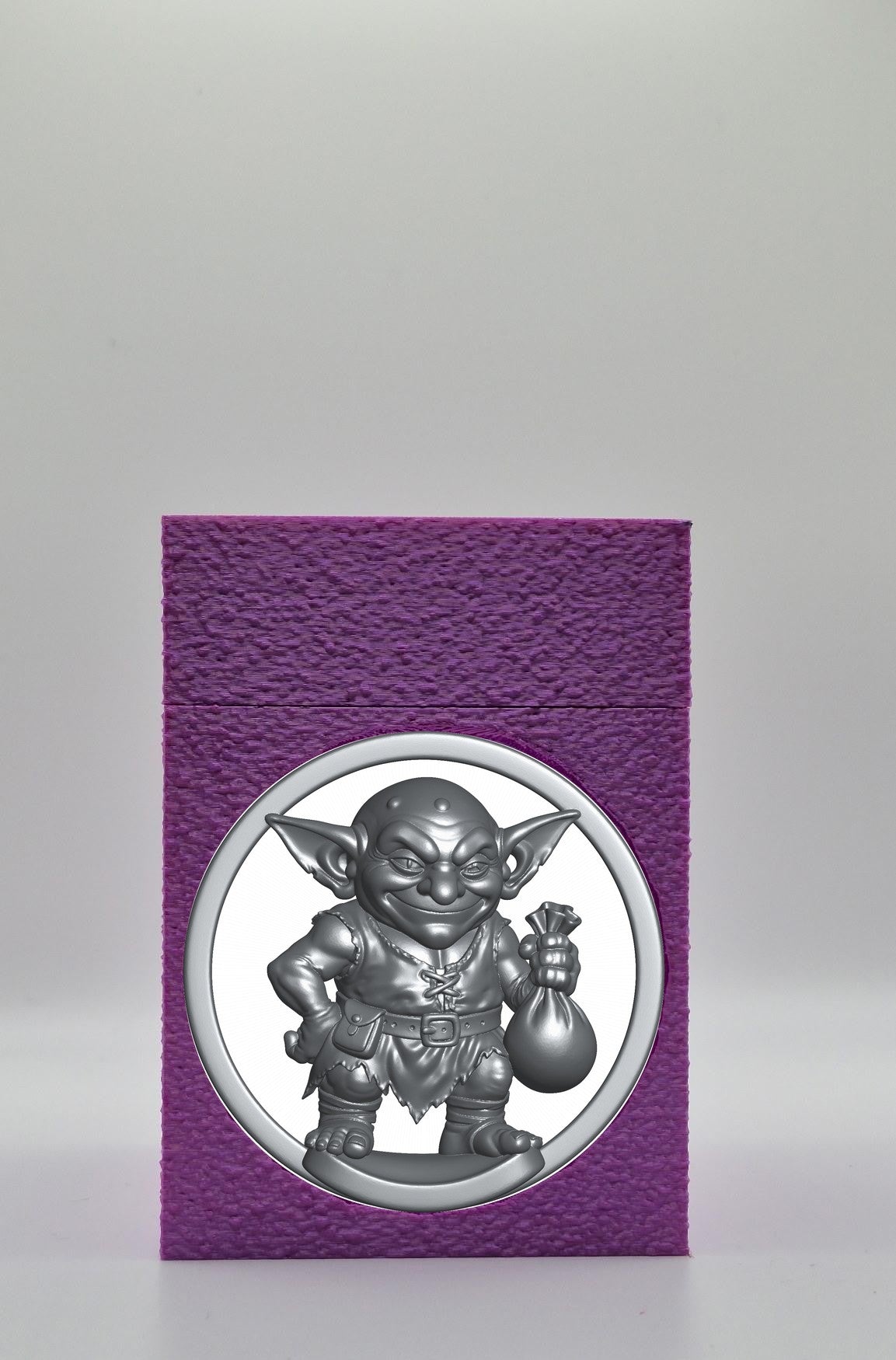 Greedy Goblin Card Box — Purple