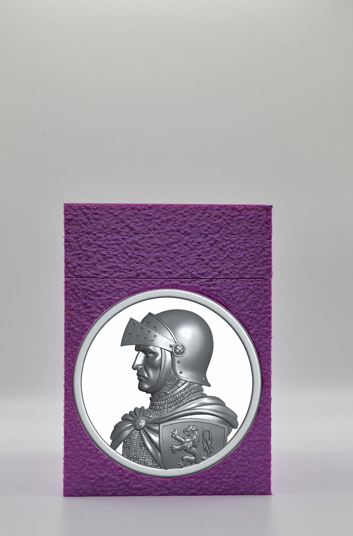 Knight Card Box — Purple