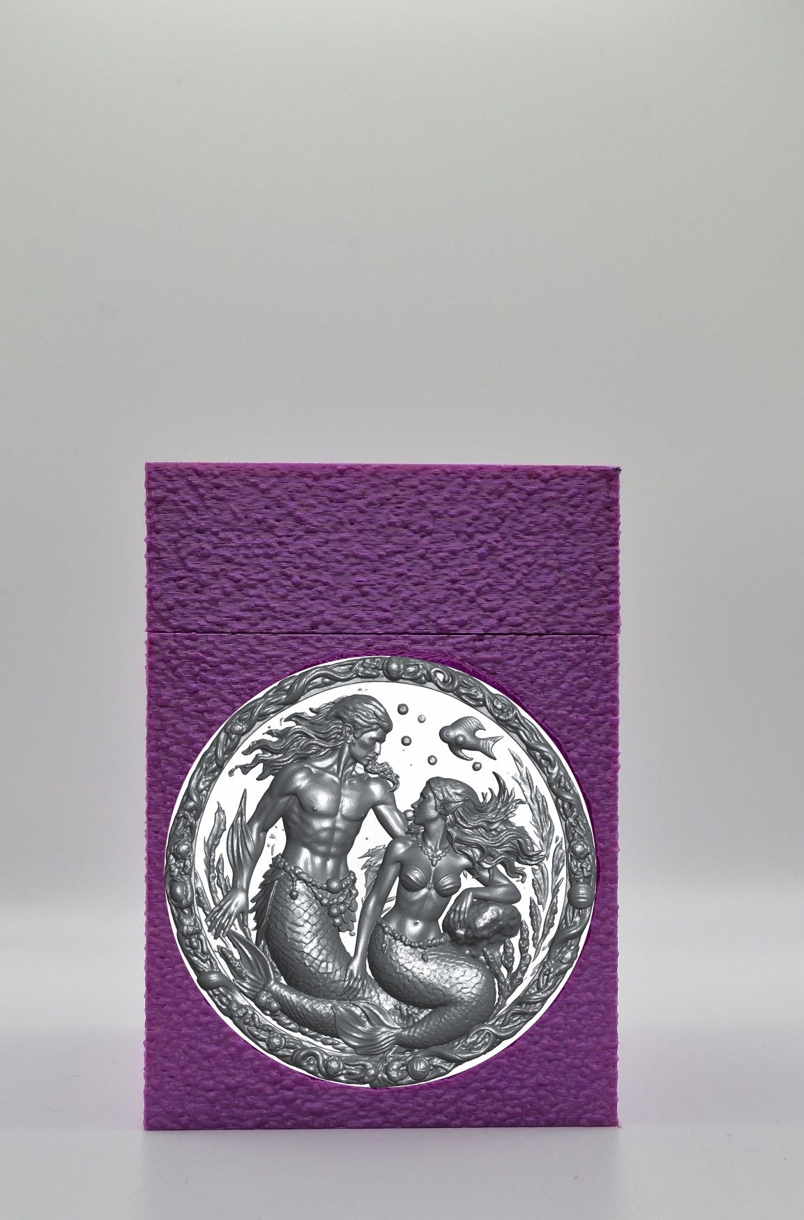 Merfolk Card Box — Purple