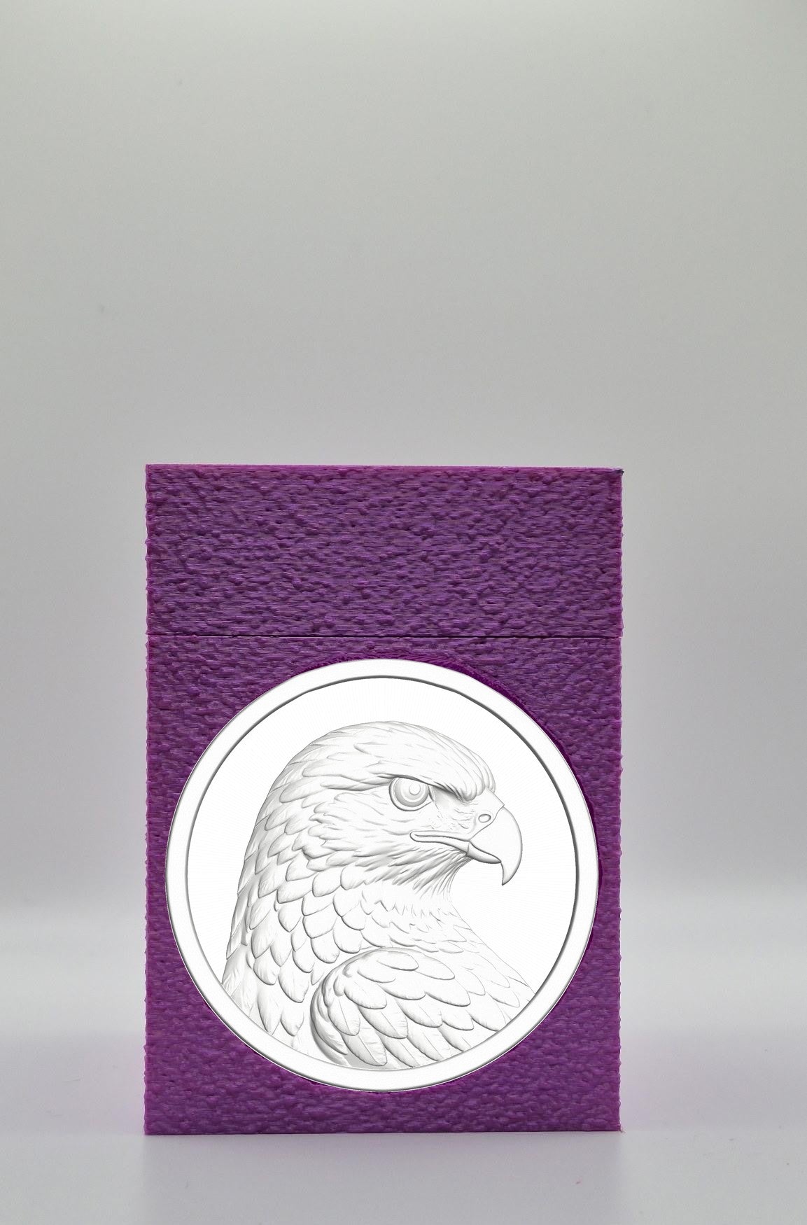 Eagle Card Box — Purple
