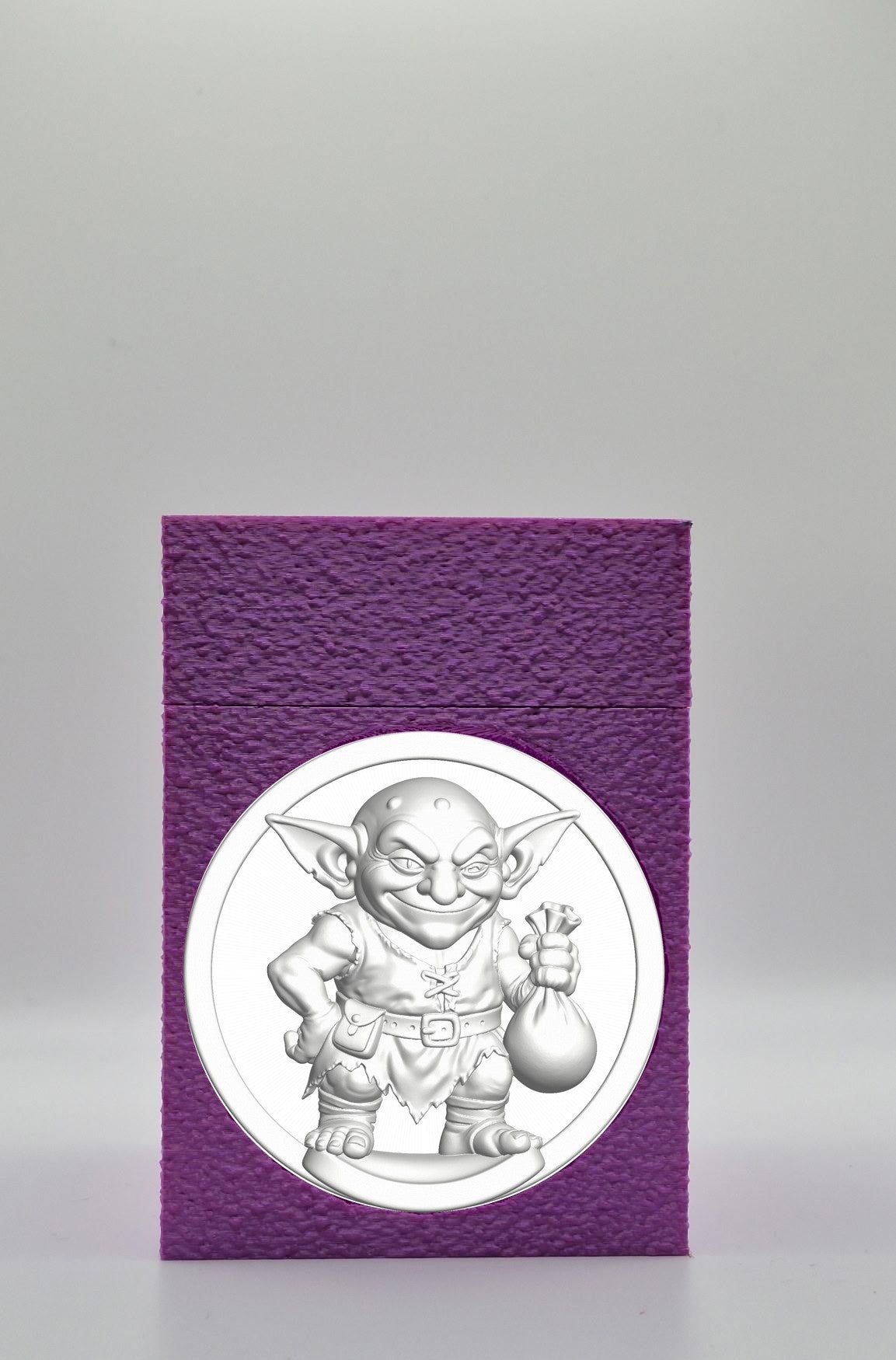 Greedy Goblin Card Box — Purple