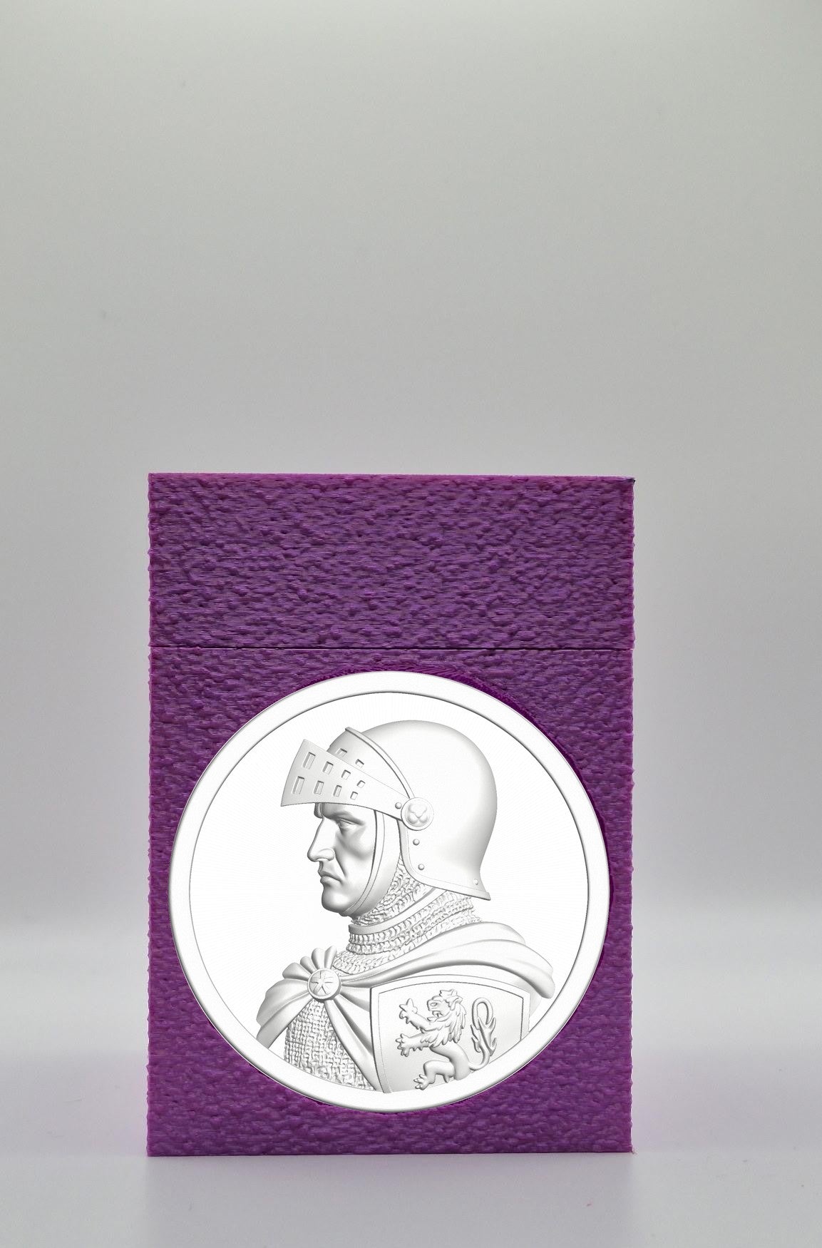 Knight Card Box — Purple